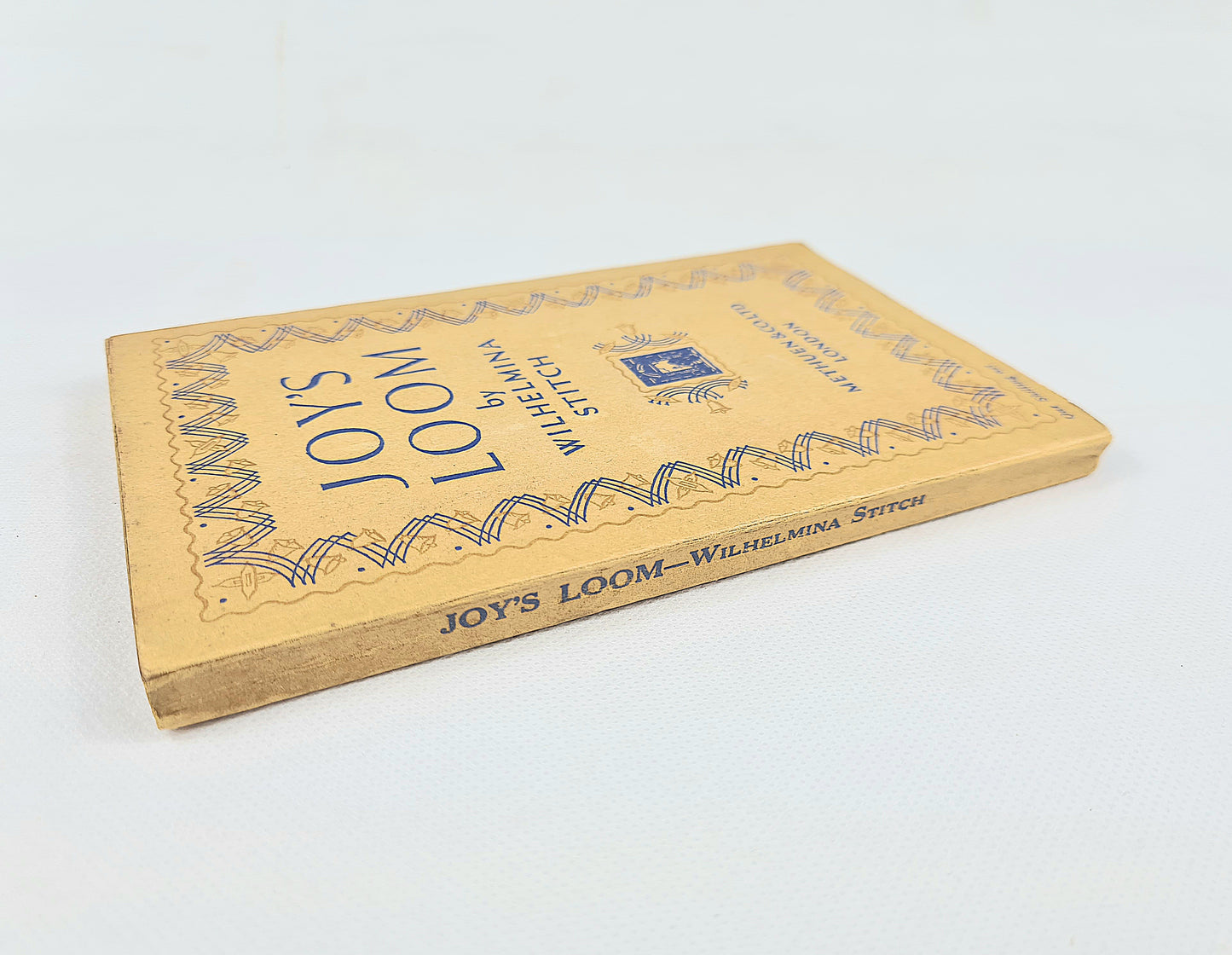 Joy's Loom by Wilhelmina Stitch. Vintage poetry book. Signed by the author.