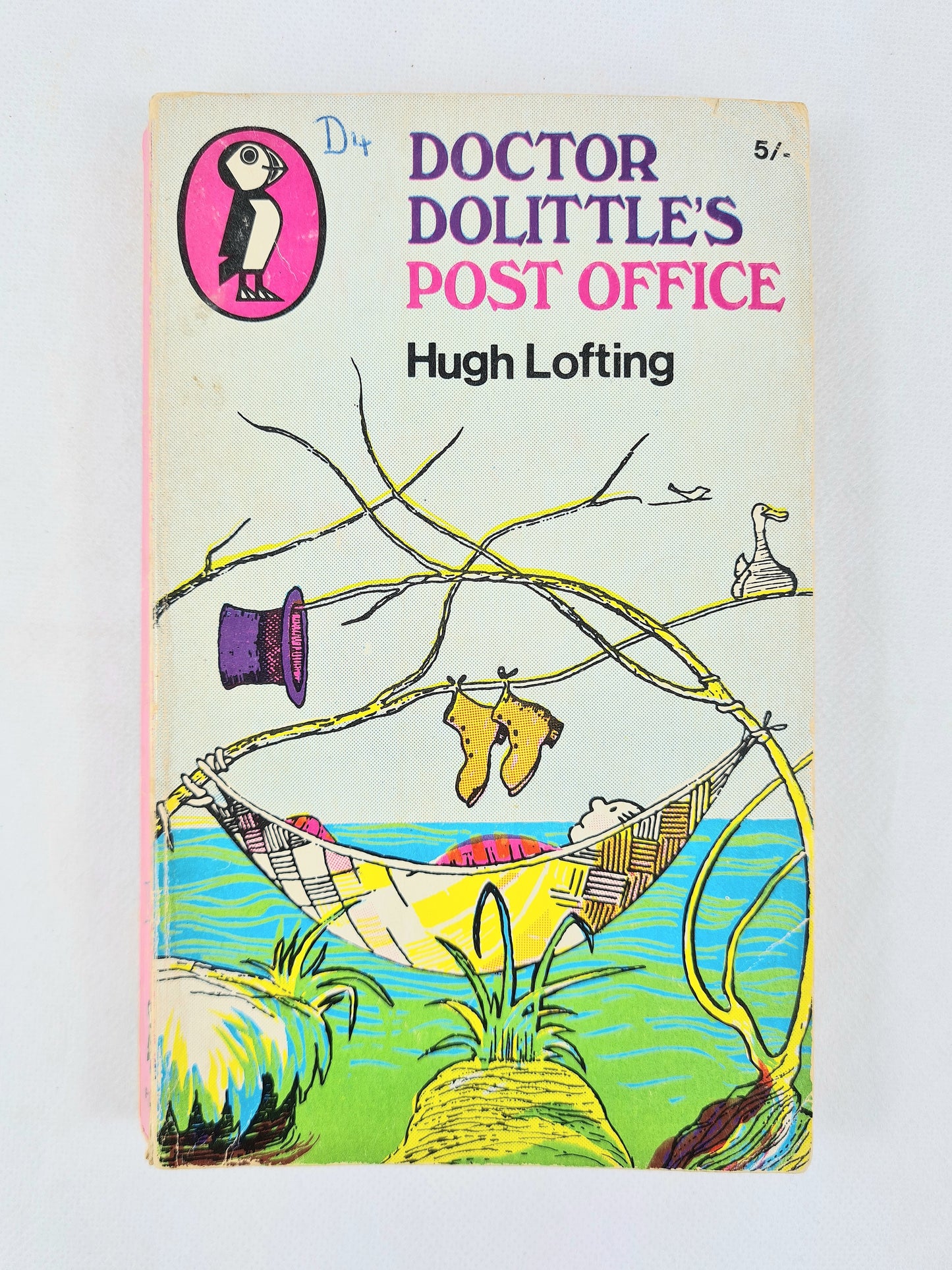 A vintage copy of doctor dolittle. 
