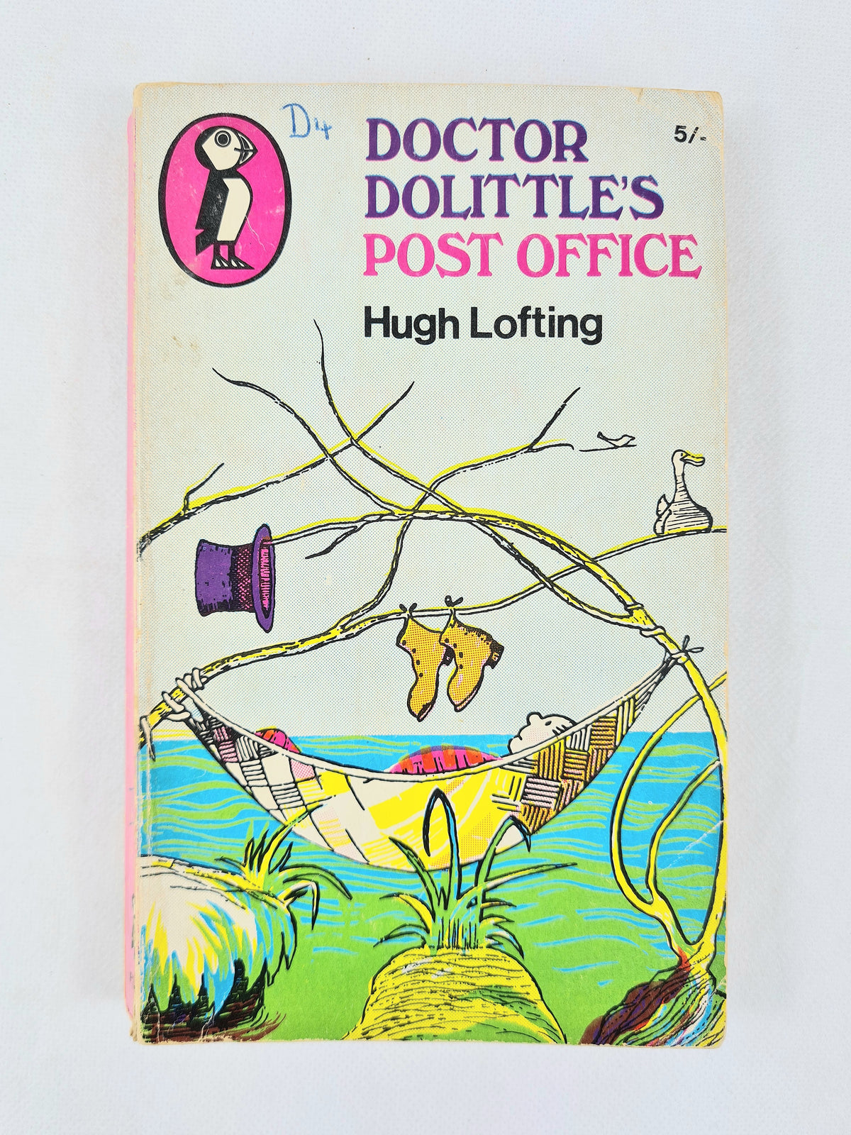 A vintage copy of doctor dolittle. 
