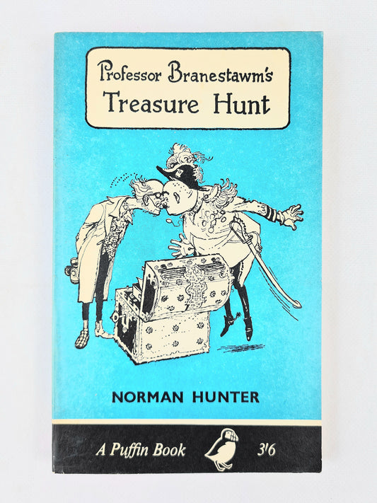 A vintage copy of professor branestawms treasure hunt