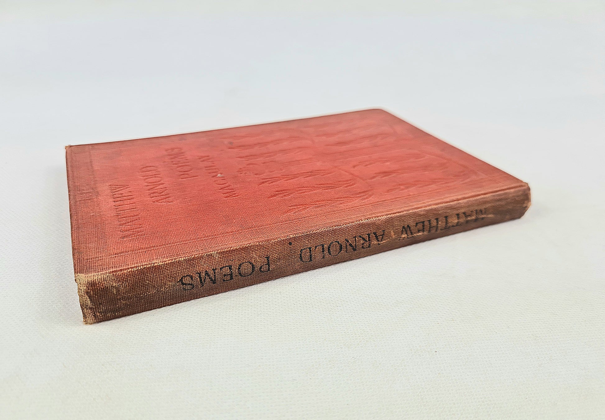 Re antique poetry book