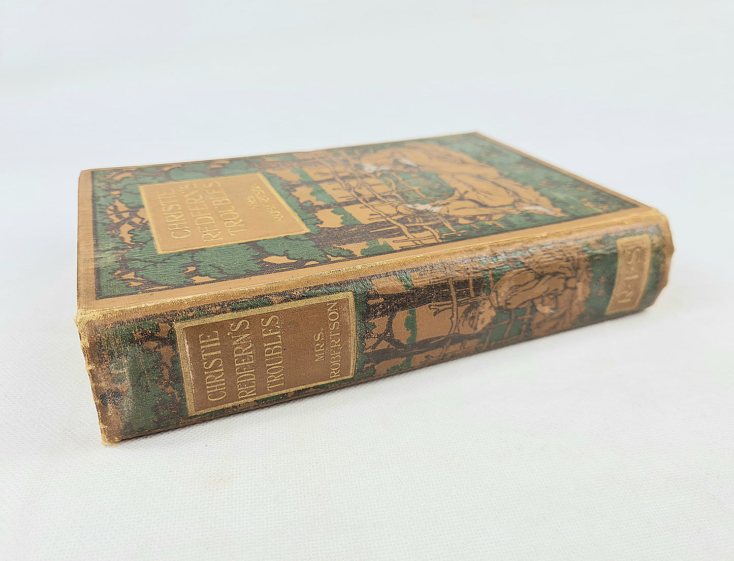 Christie Redferns Troubles by Mr's Robertson. Antique hardback book.