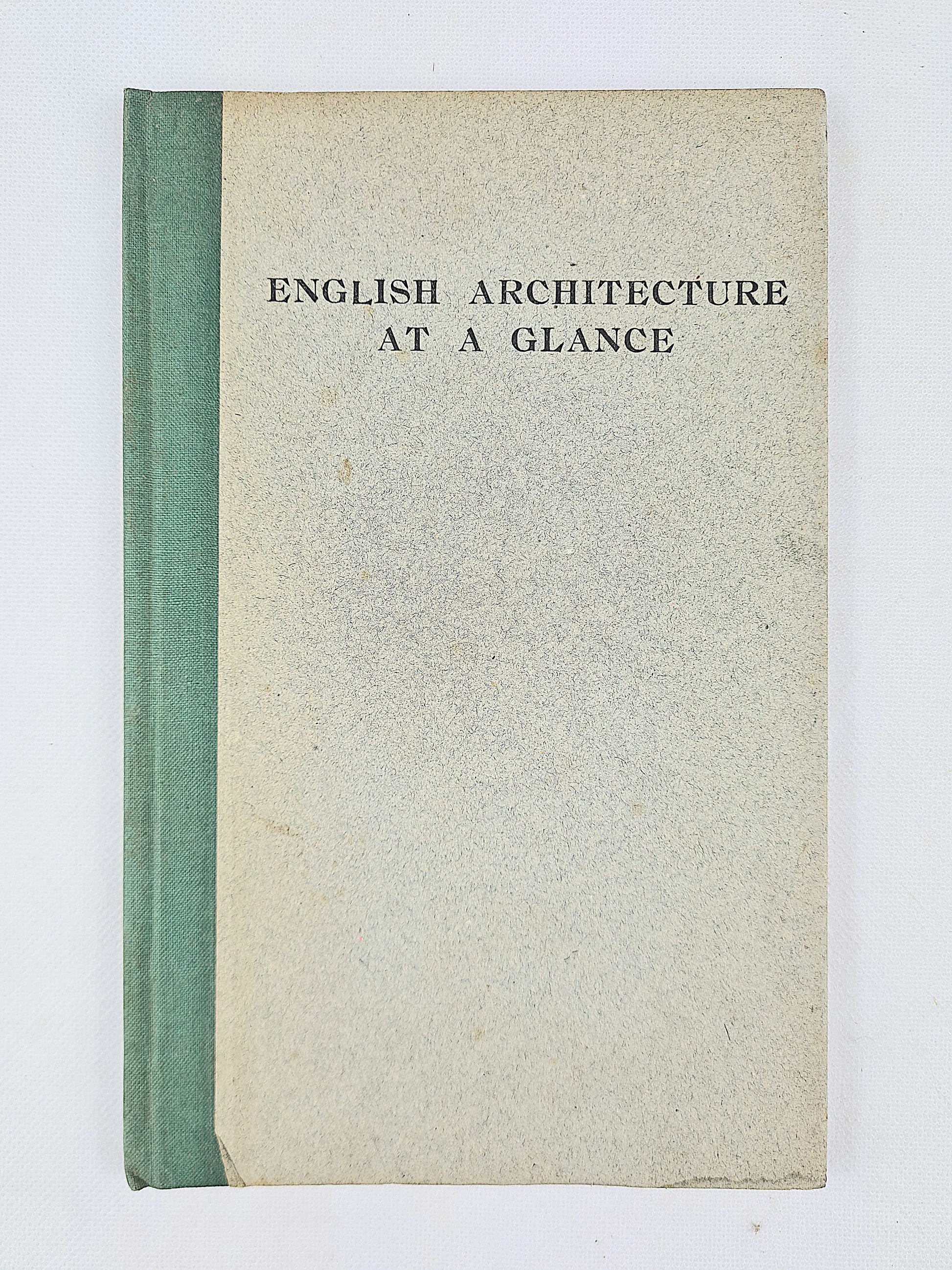 Old book on English Architecture 