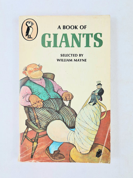 Childrens book of giants with an illustration of a giant on the cover