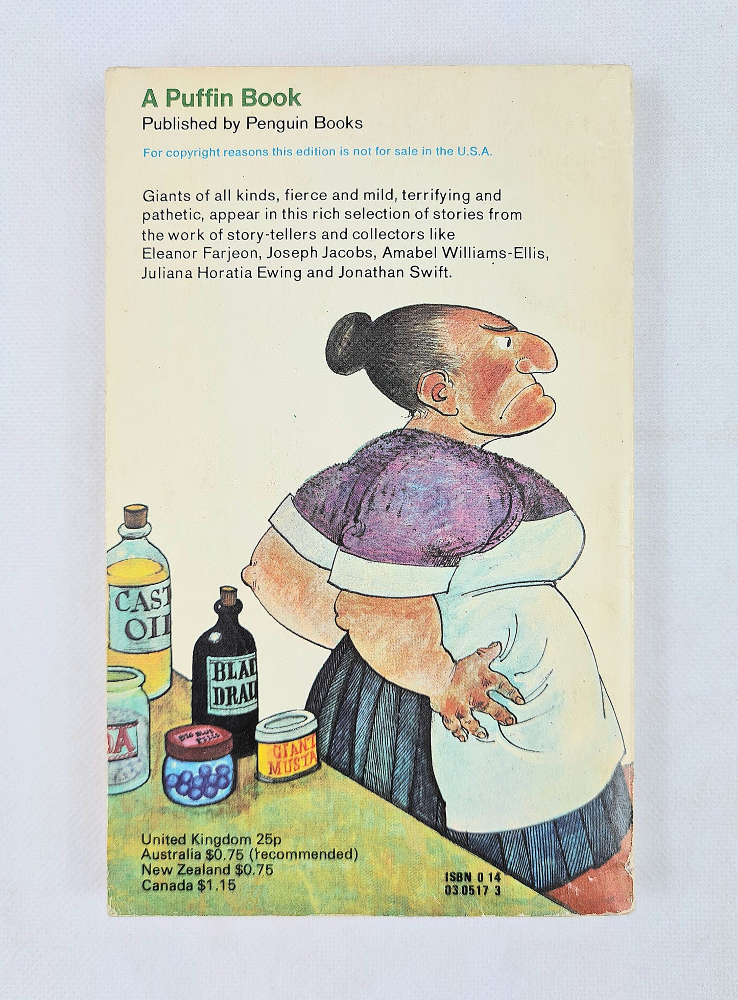 A Book of Giants. Arranged by William Mayne. Vintage childrens book.