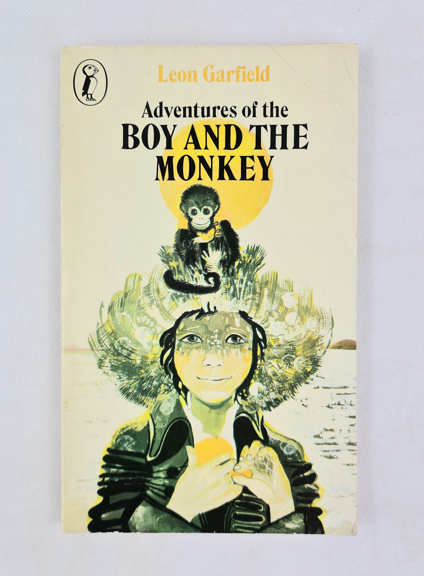 Vintage childrens with a monkey on the cover. The boy and the monkey by leon garfield 