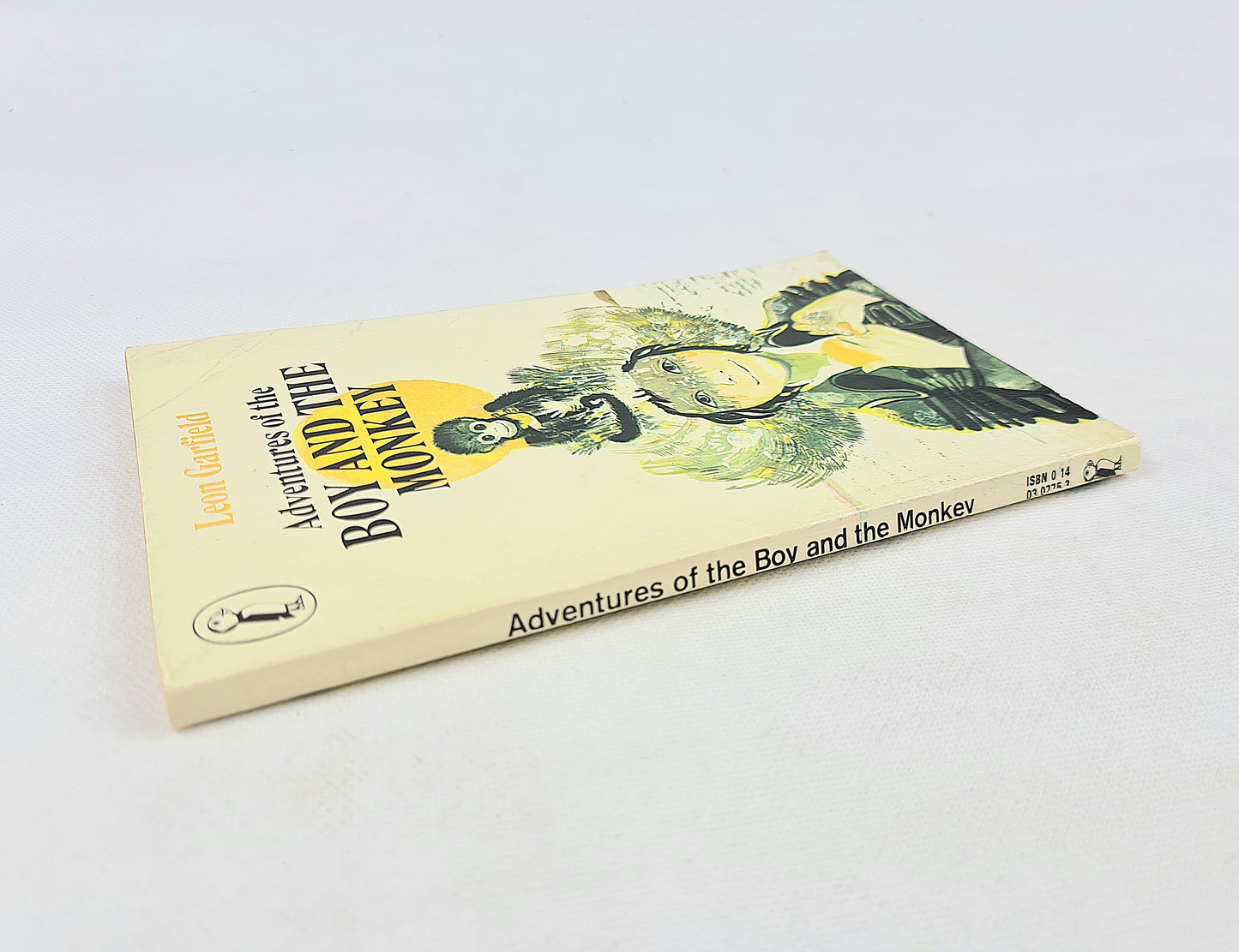 The Adventures of the Boy And The Monkey by Leon Garfield. Vintage childrens Puffin book