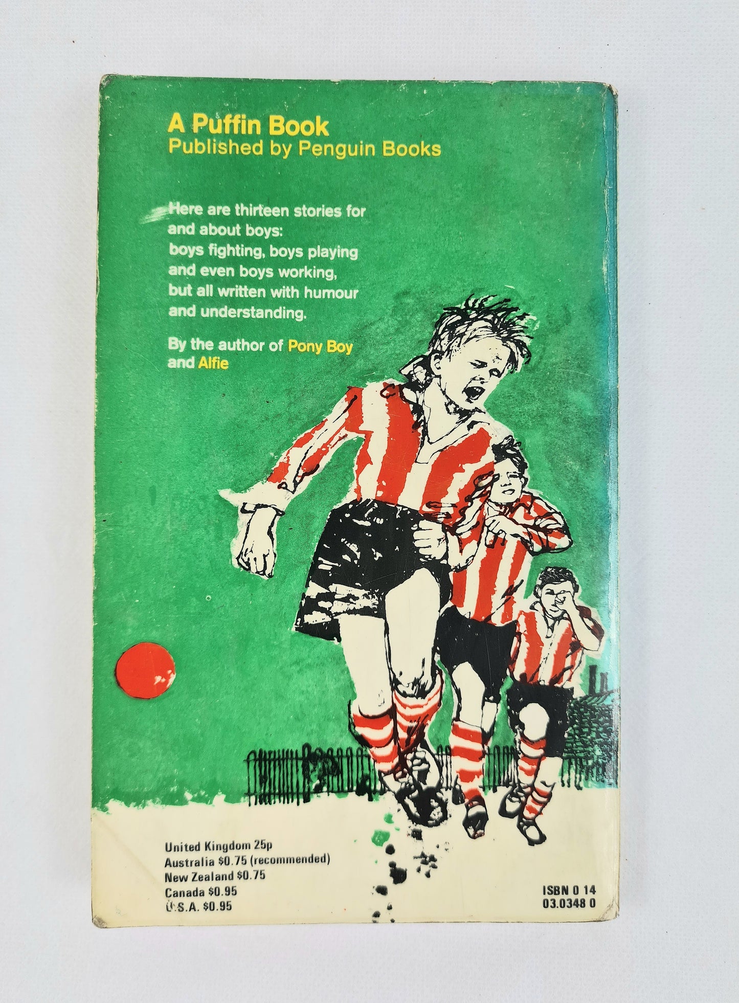 The Goalkeeper's Revenge and other stories by Bill Naughton Puffin children's book