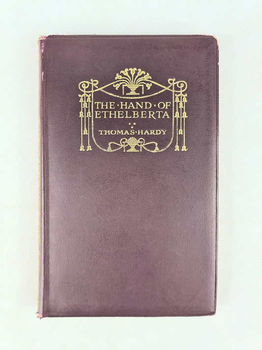 The Hand of Ethelberta – Thomas Hardy (Macmillan Uniform Edition. Antique book