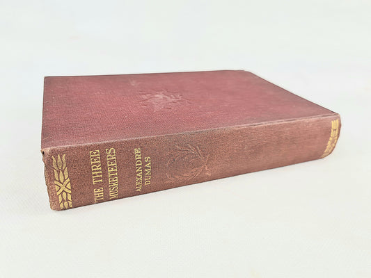 The three Musketeers. Antique book 