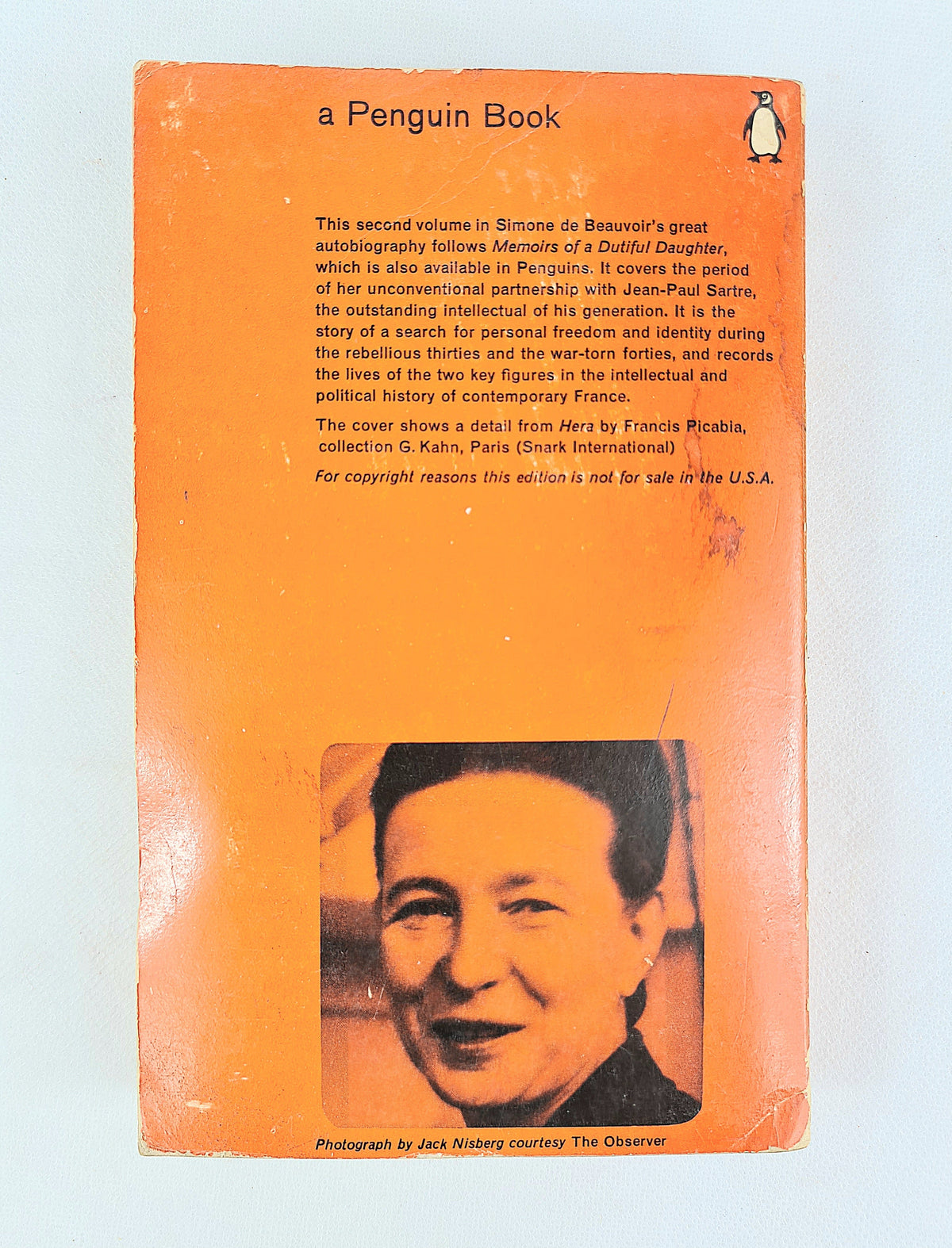 The Prime of Life – Simone de Beauvoir | Vintage Penguin Book