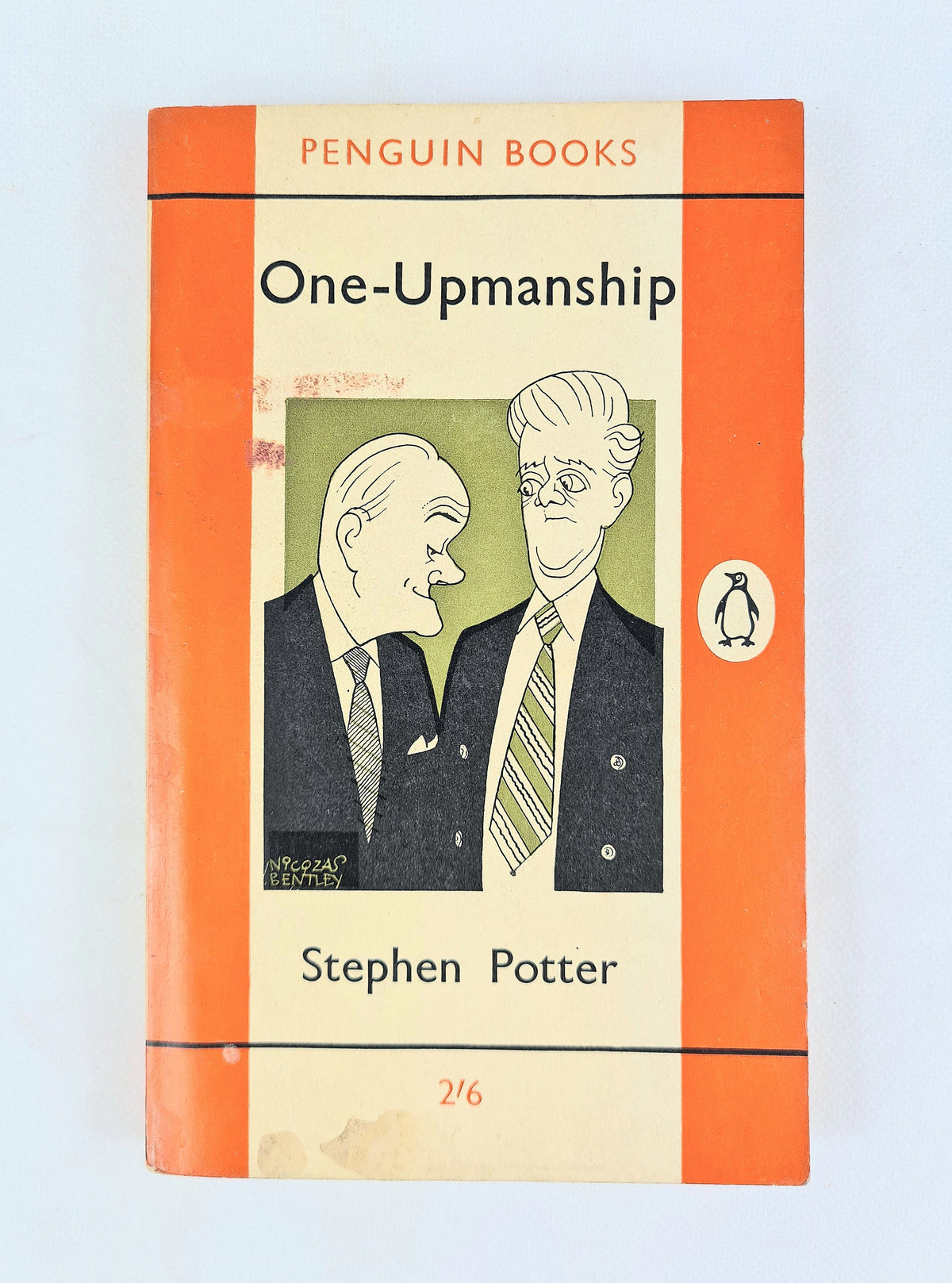 One-Upmanship by Stephen Potter. Vintage Penguin book
