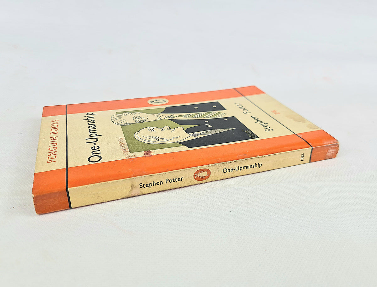 One-Upmanship by Stephen Potter. Vintage Penguin book