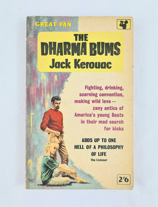 The Dharma Bums by Jack Kerouac | 1962 Vintage Pan Books Paperback