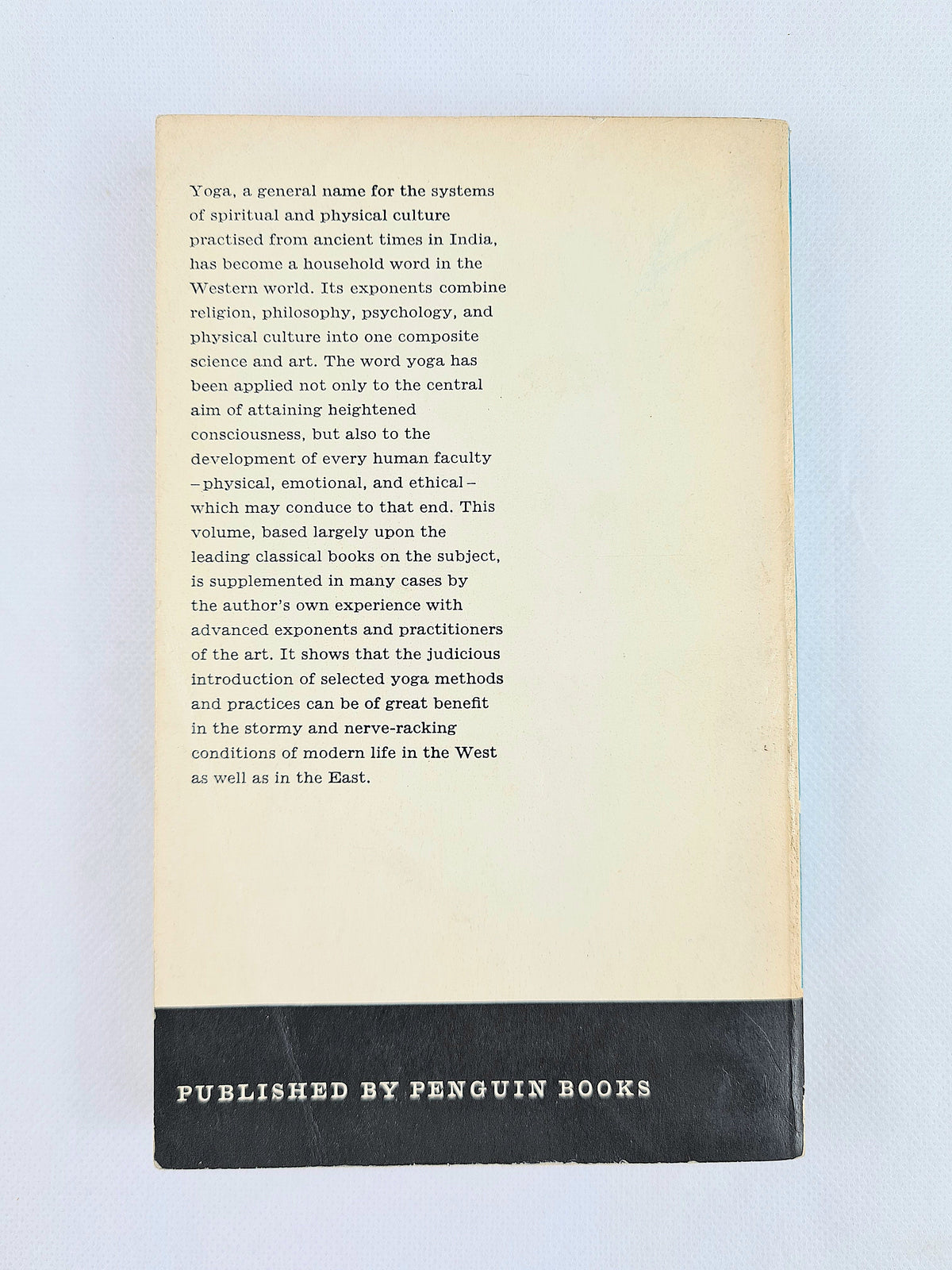 Yoga by Ernest Wood – 1961 Pelican Paperback
