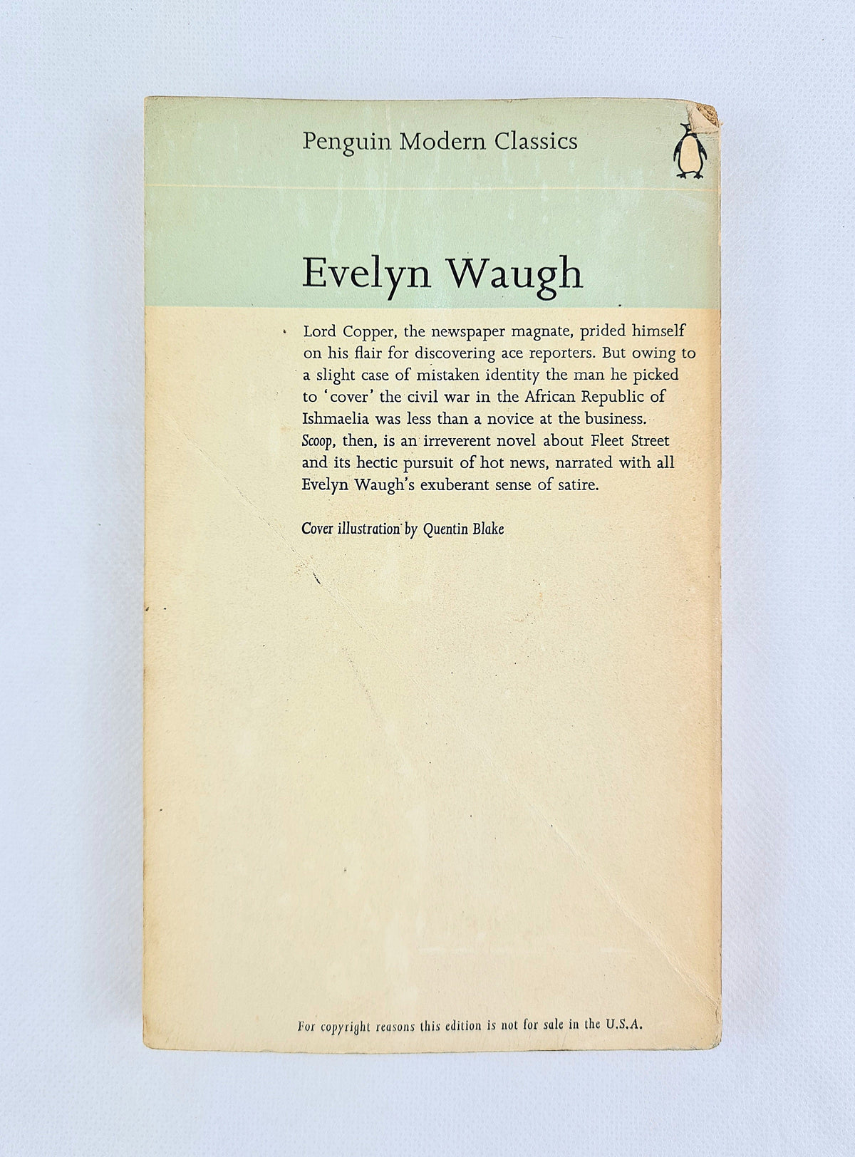 Scoop by Evelyn Waugh – 1965 Penguin Modern Classics Paperback