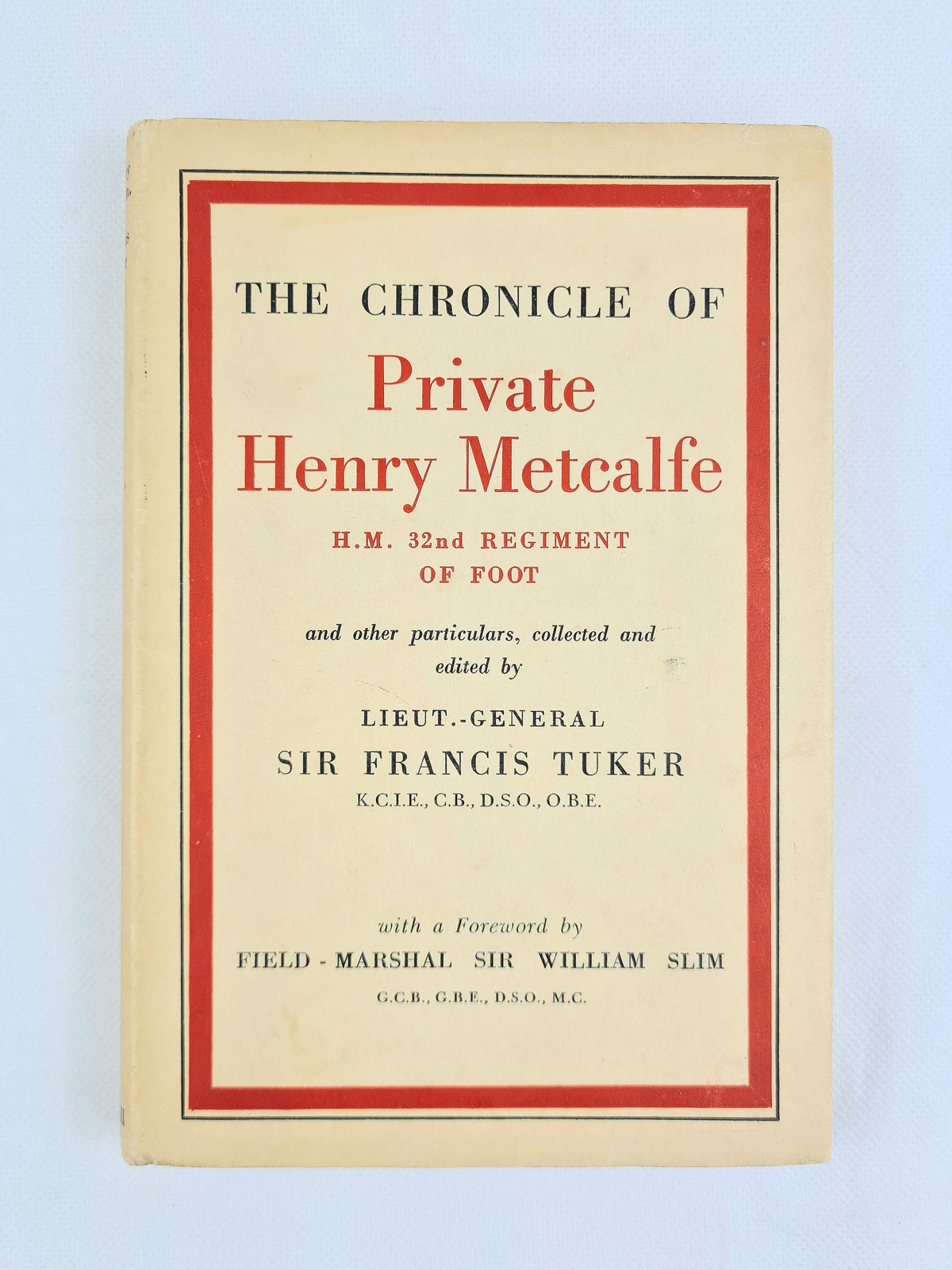 Vintage military history book
