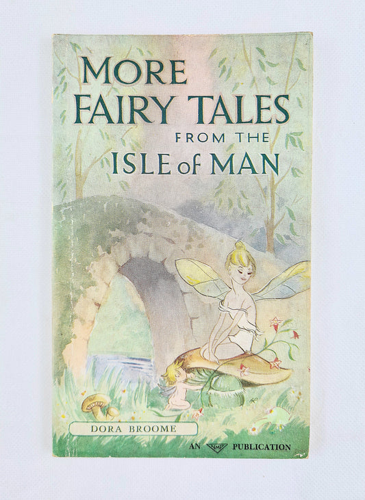 Vintage fairy stories book on a white background 