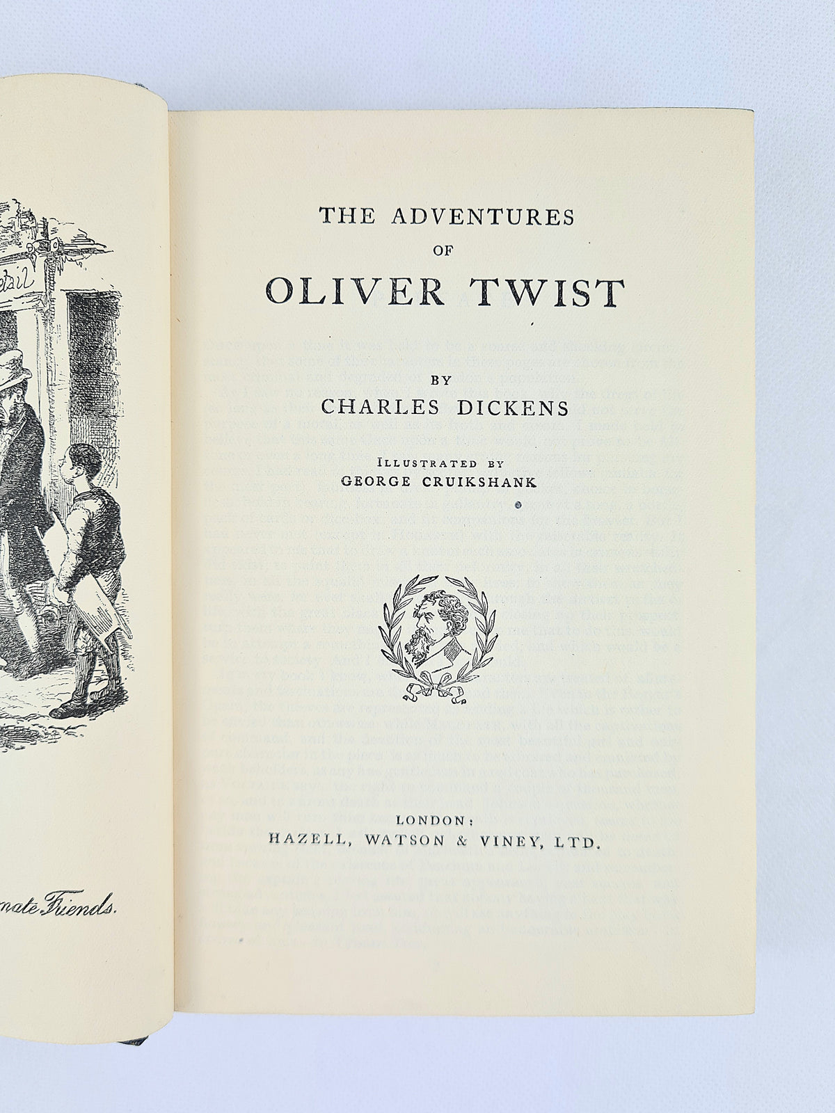 Oliver Twist & Great Expectations by Charles Dickens | Early 20th Century Hardback