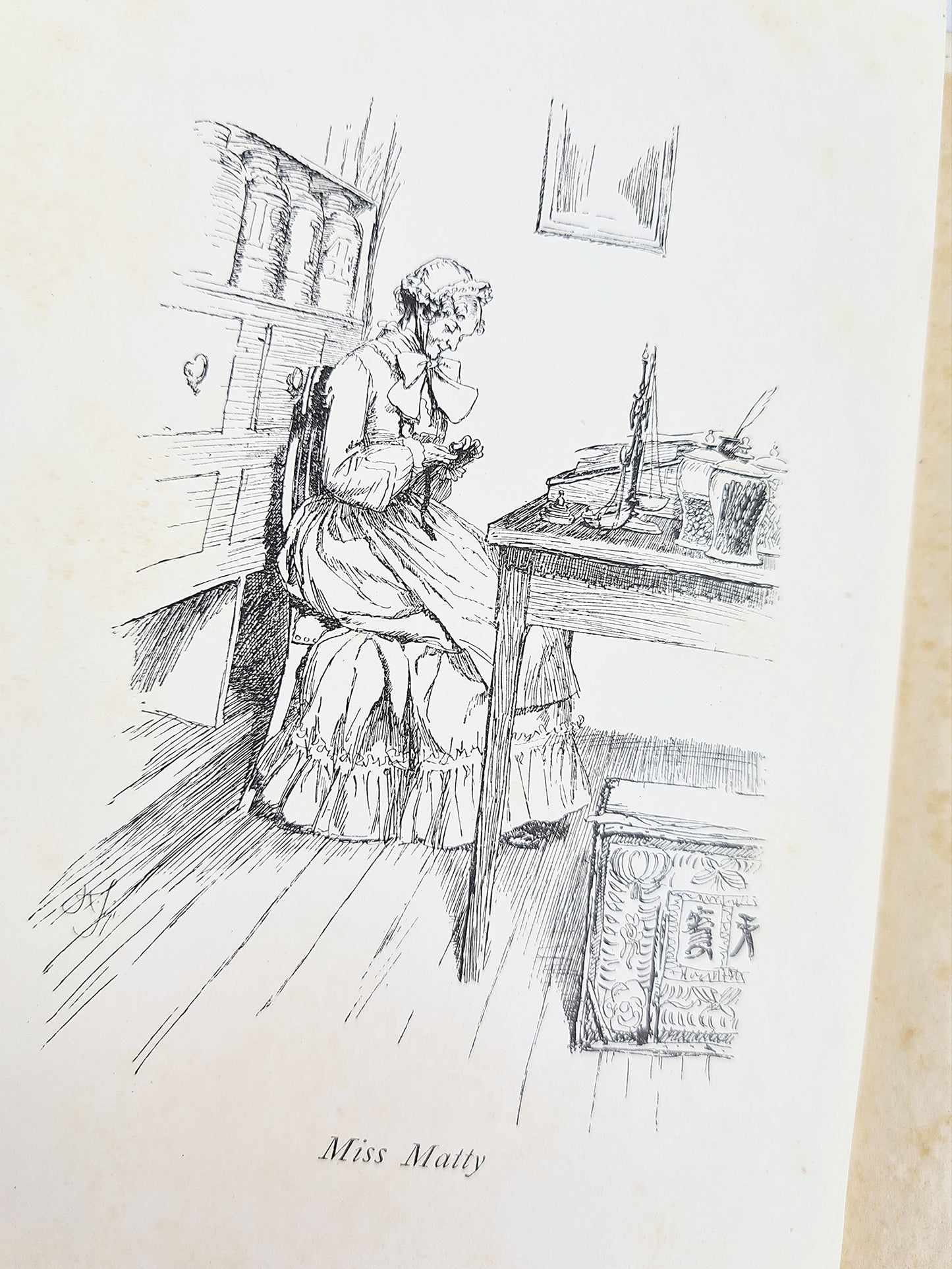 Cranford by Elizabeth Gaskell. Illustrated Antique edition 1895