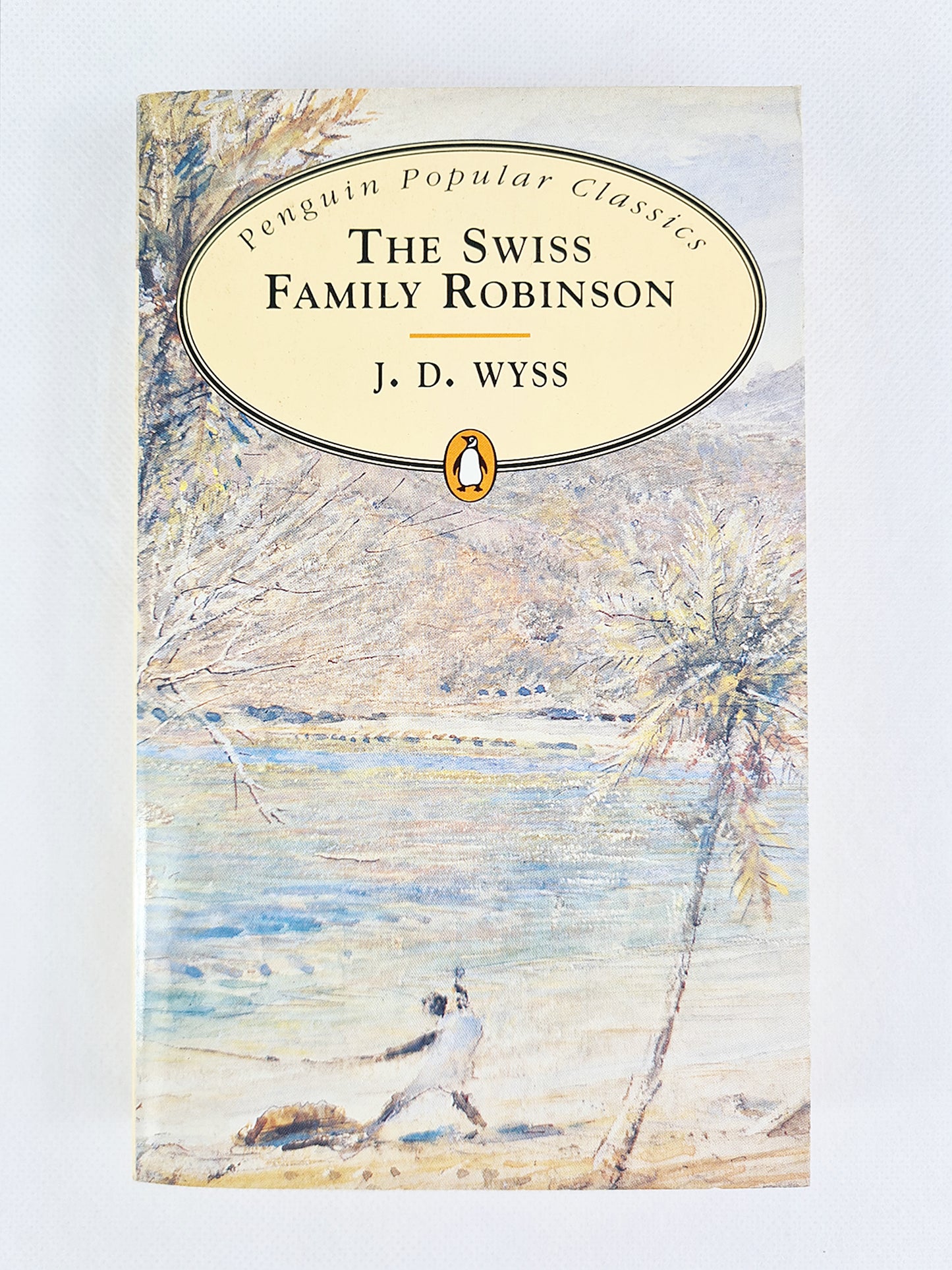 Swiss Family Robinson vintage penguin classics edition with lovely illustrated cover 