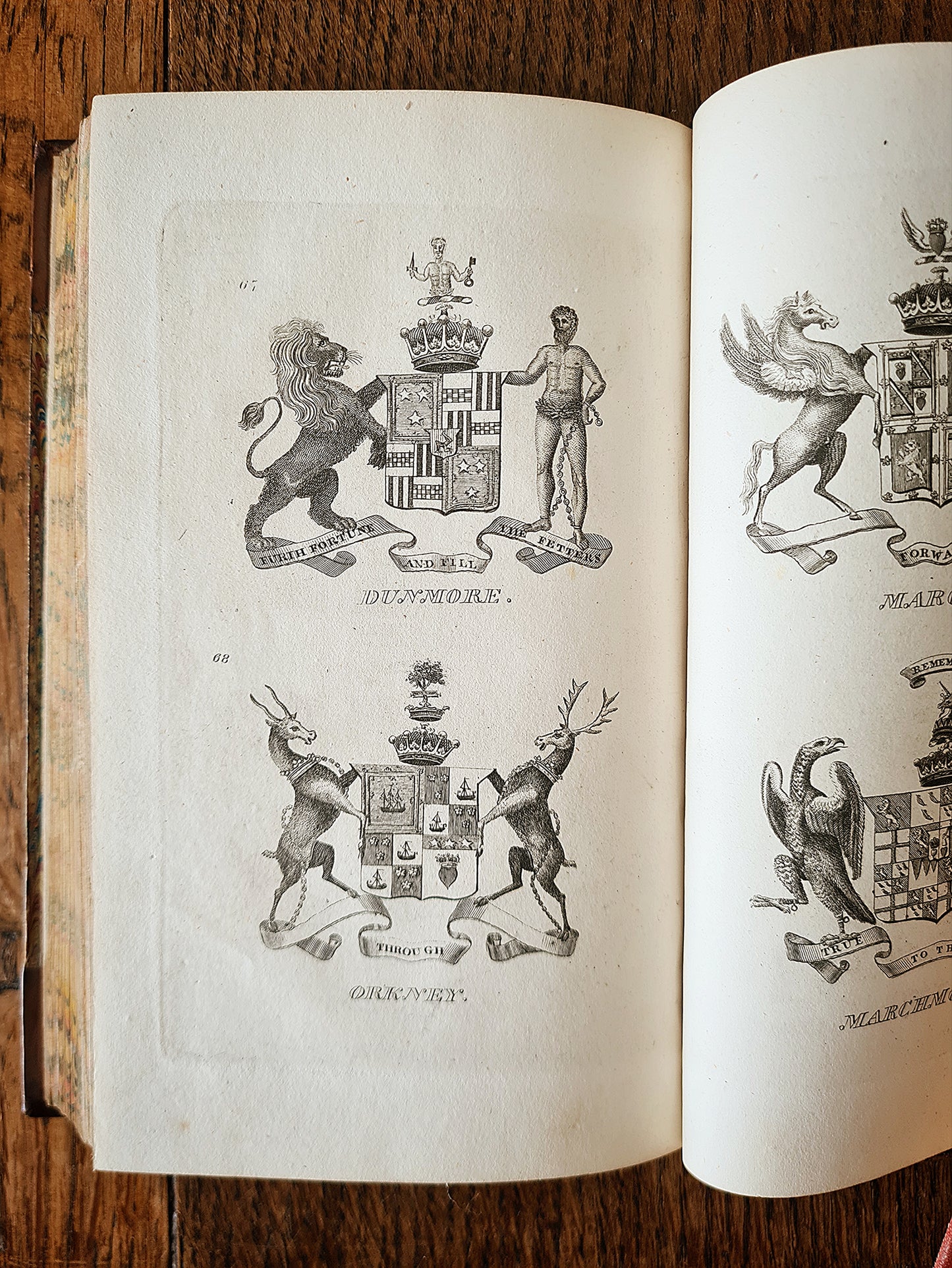 The Peerage Of Scotland, Published by Peter Brown  Edinburgh, 1835. Antique book.