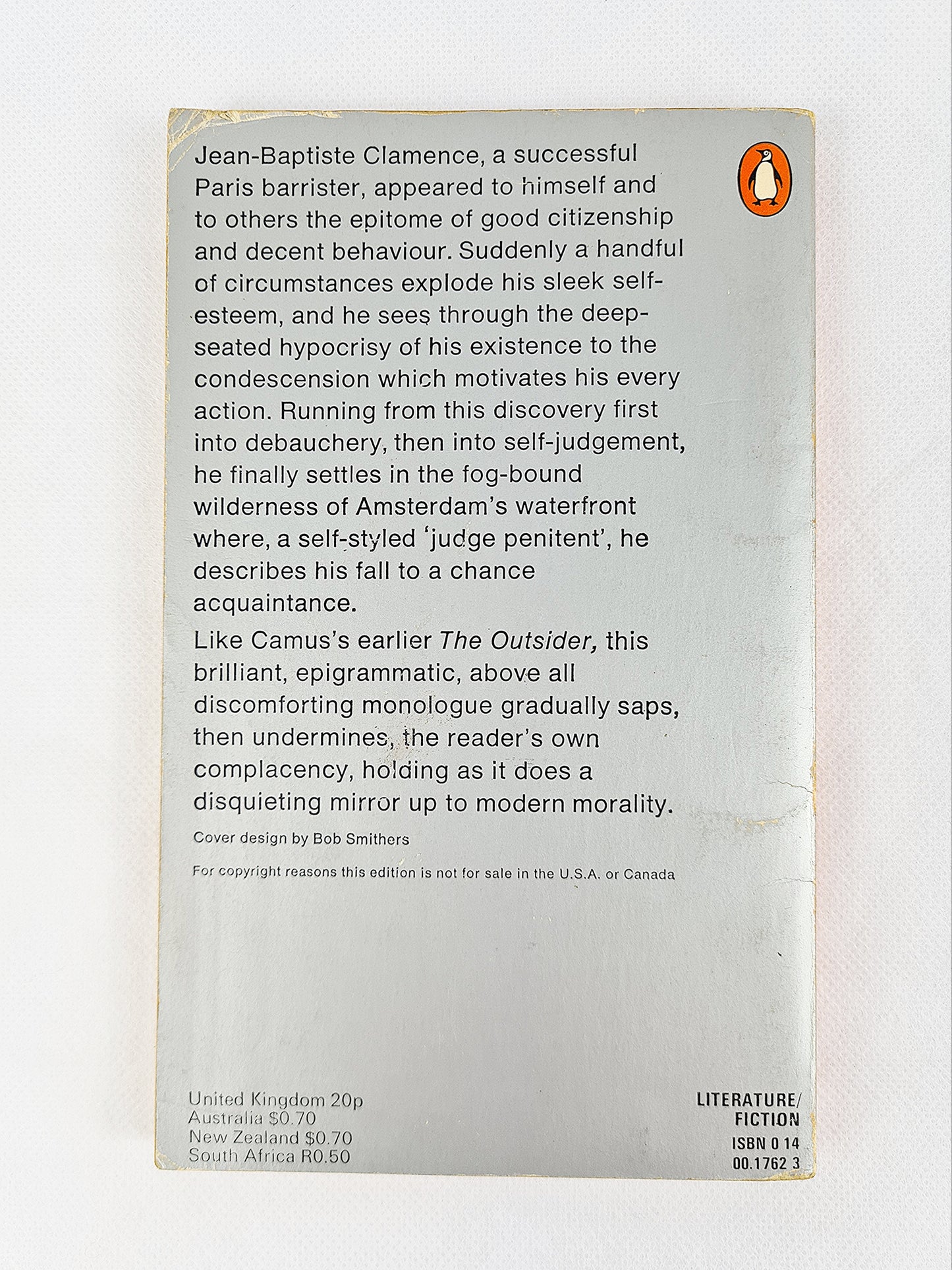 The Fall, Albert Camus