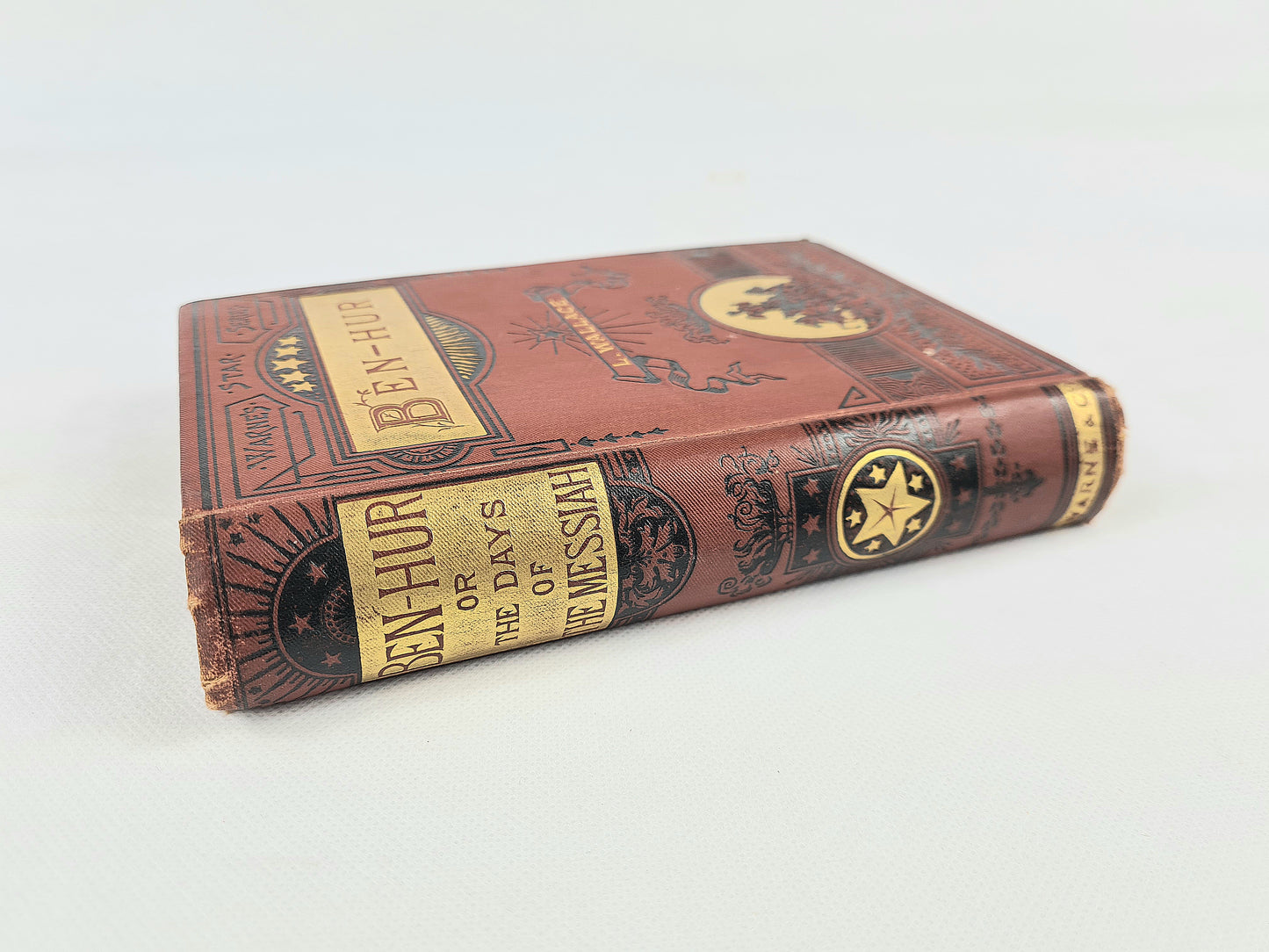 Ben-Hur by Lew Wallace. Antique book, 1892.