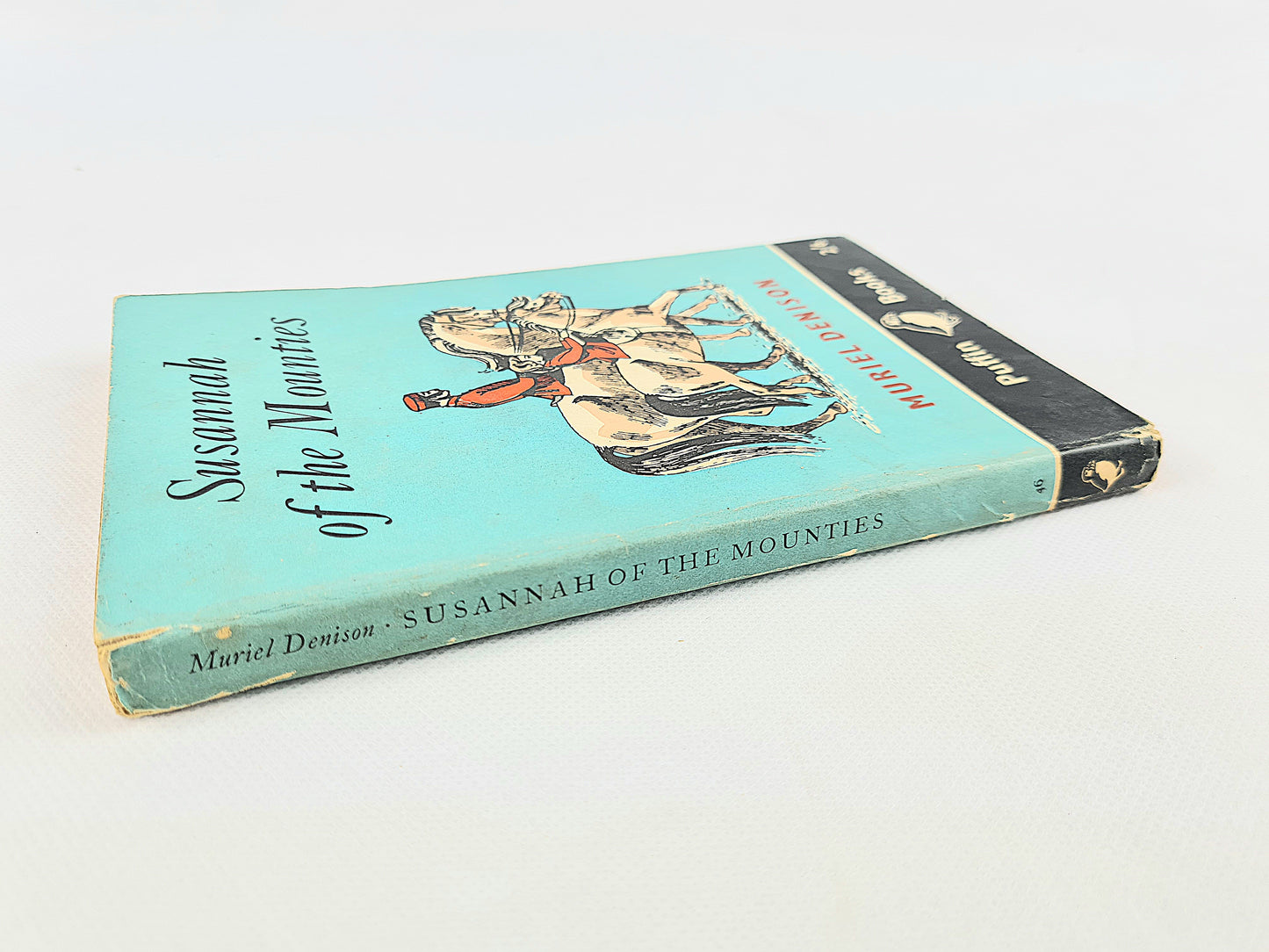 Susannah of the Mounties by Muriel Denison. Old children's book. Puffin Books