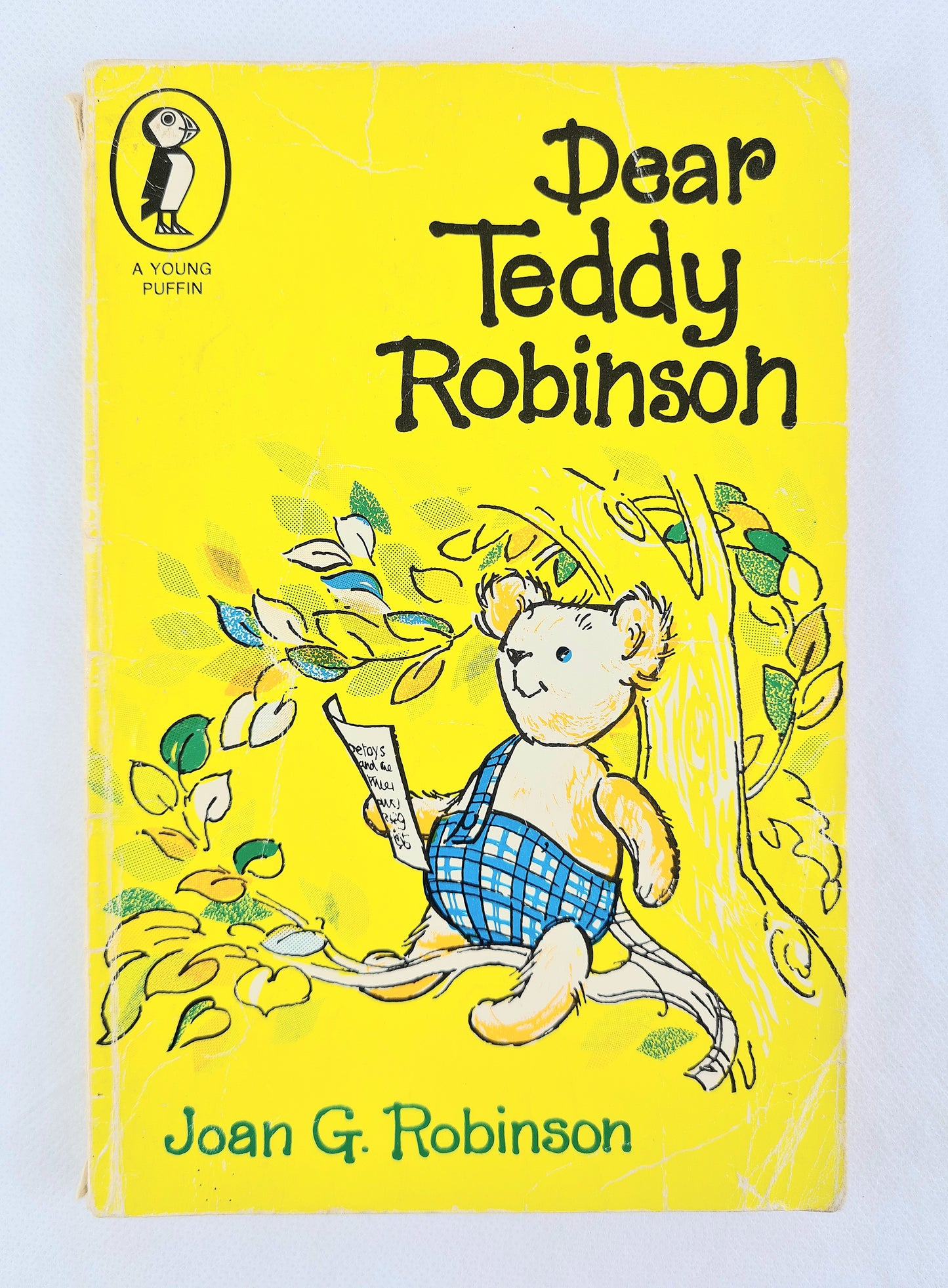 Dear Teddy Robinson by Joan G. Robinson. Vintage children's book