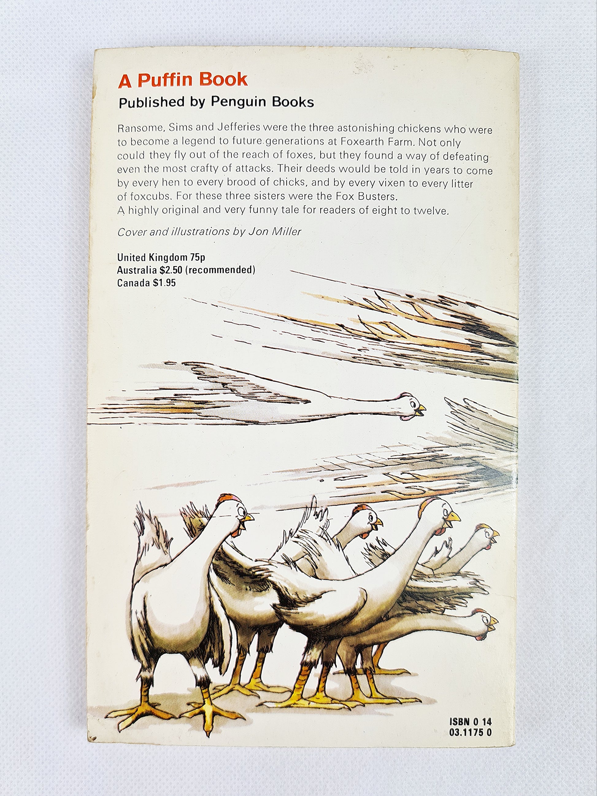 The Fox Busters, Dick King Smith - Puffin 1980 – thevintagebookcompany
