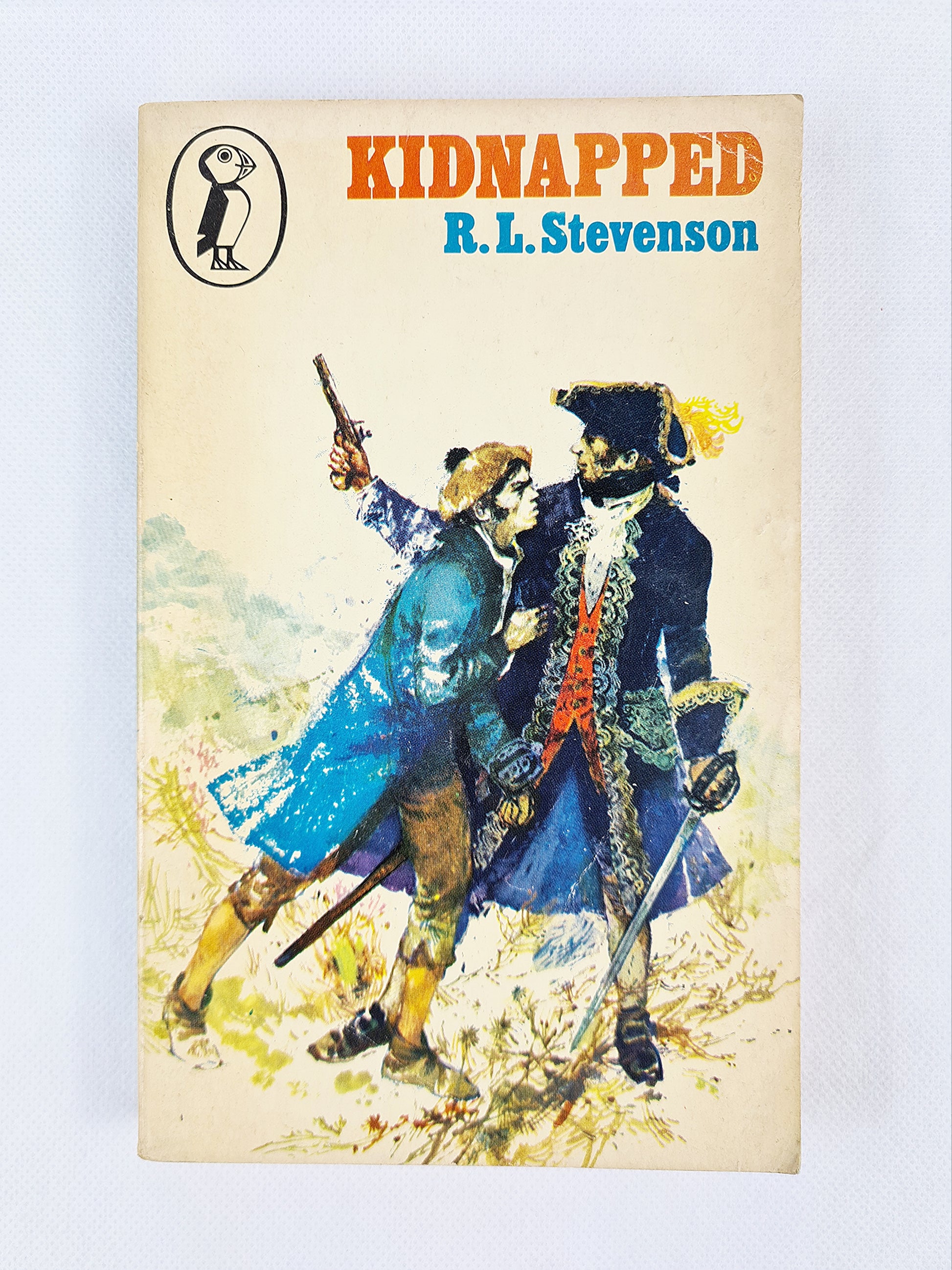 Kidnapped, vintage puffin book