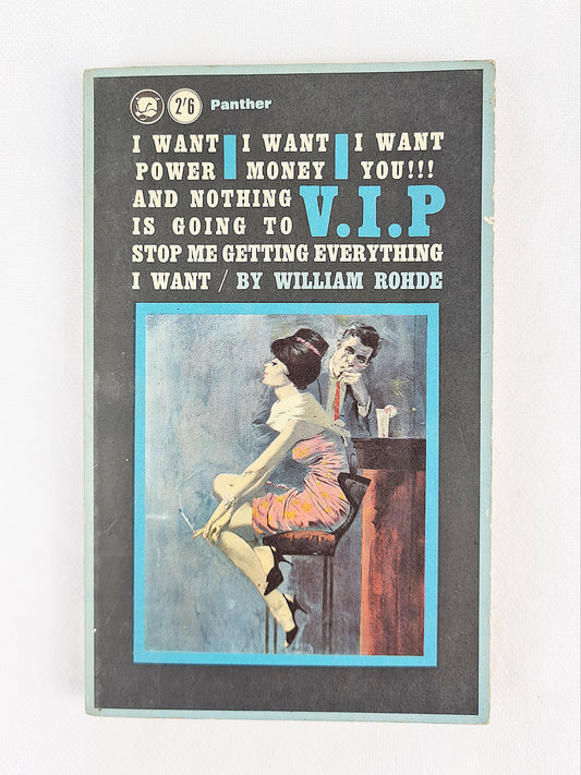 Vintage book with a retro cover design by panther books 