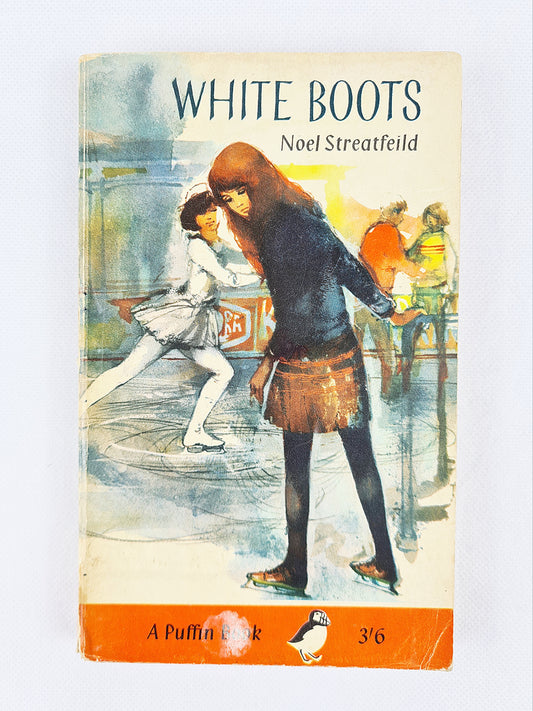 White Boots vintage puffin book