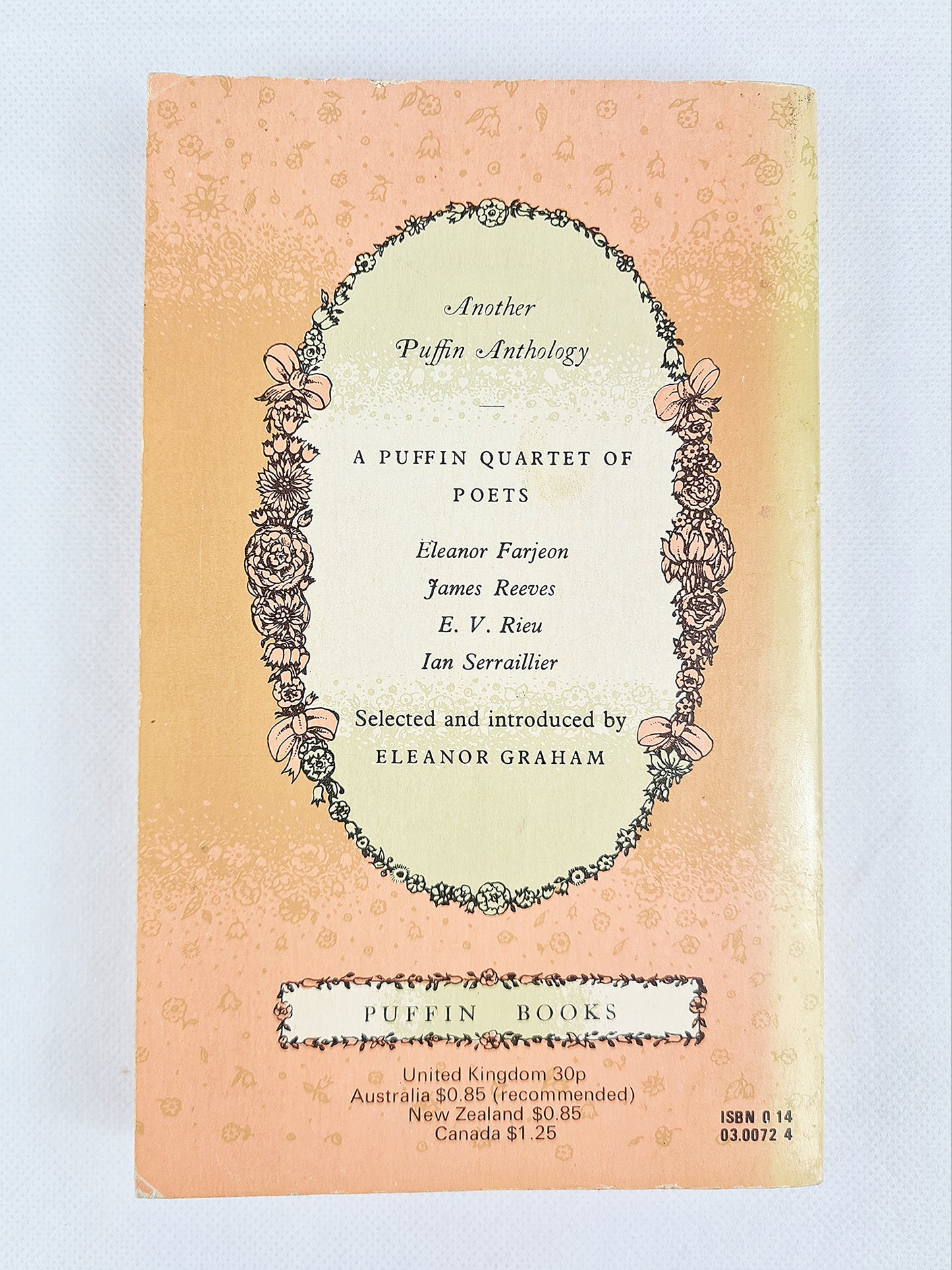 The Puffin Book Of Verse, Compiled by Eleanor Graham - Puffin 1972