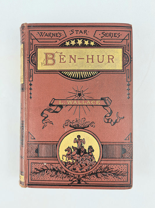 Antique book with decorative cover