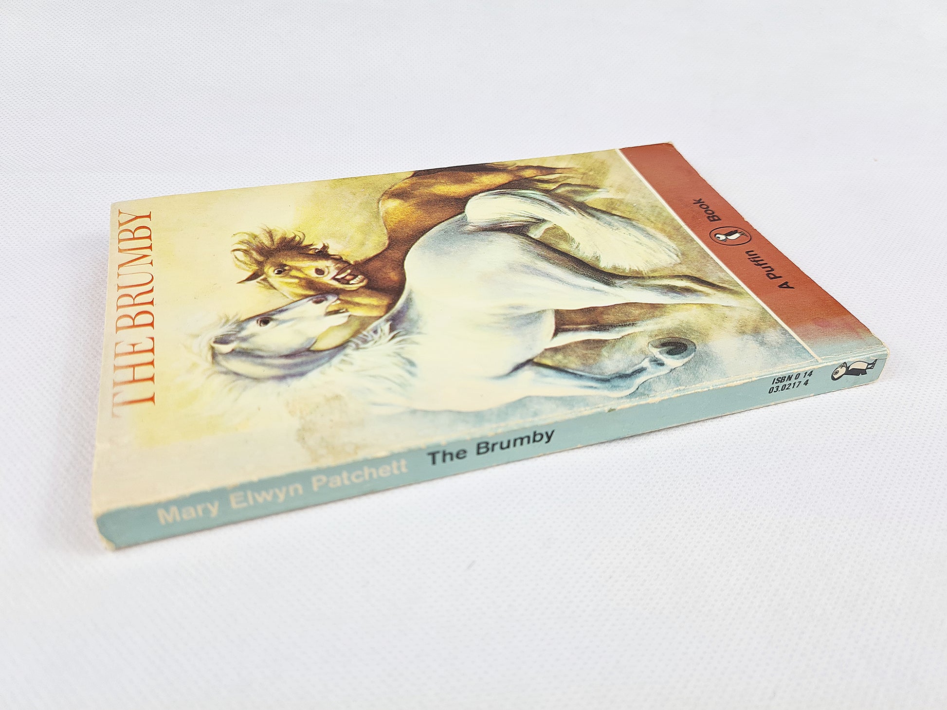 The Brumby, vintage childrens book with horses on the cover 