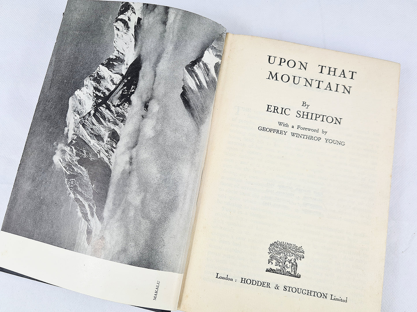 Eric Shipton, Upon That Mountain
