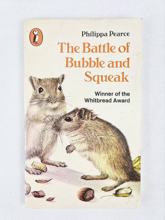 Vintage puffin book, the battle of bubble amd Squeak. Vintage childrens book 