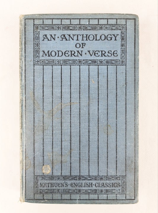 An Anthology Of Modern Verse