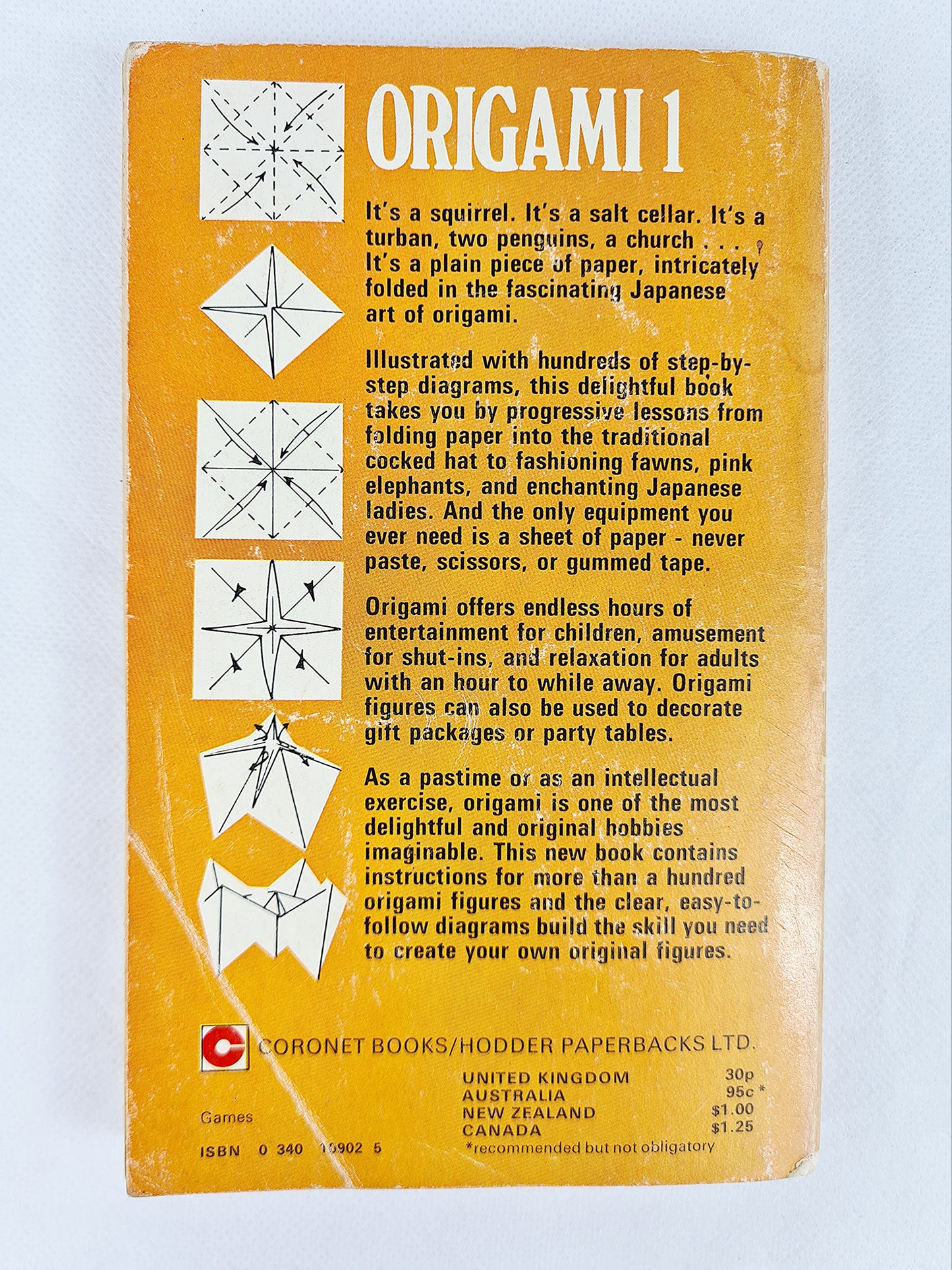 Origami, The Art Of Paper Folding, Robert Harbin