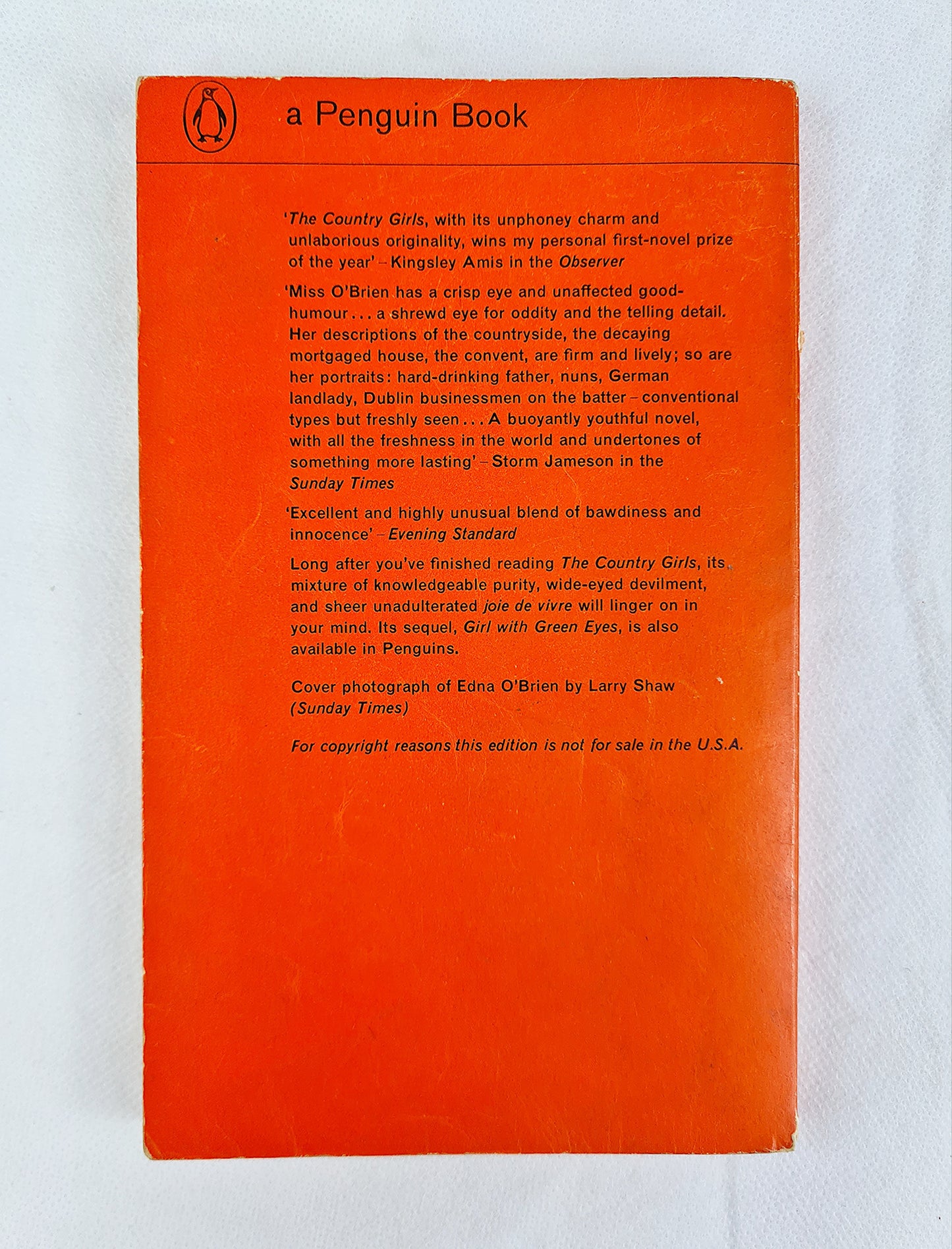 The Country Girls, Edna O'Brian