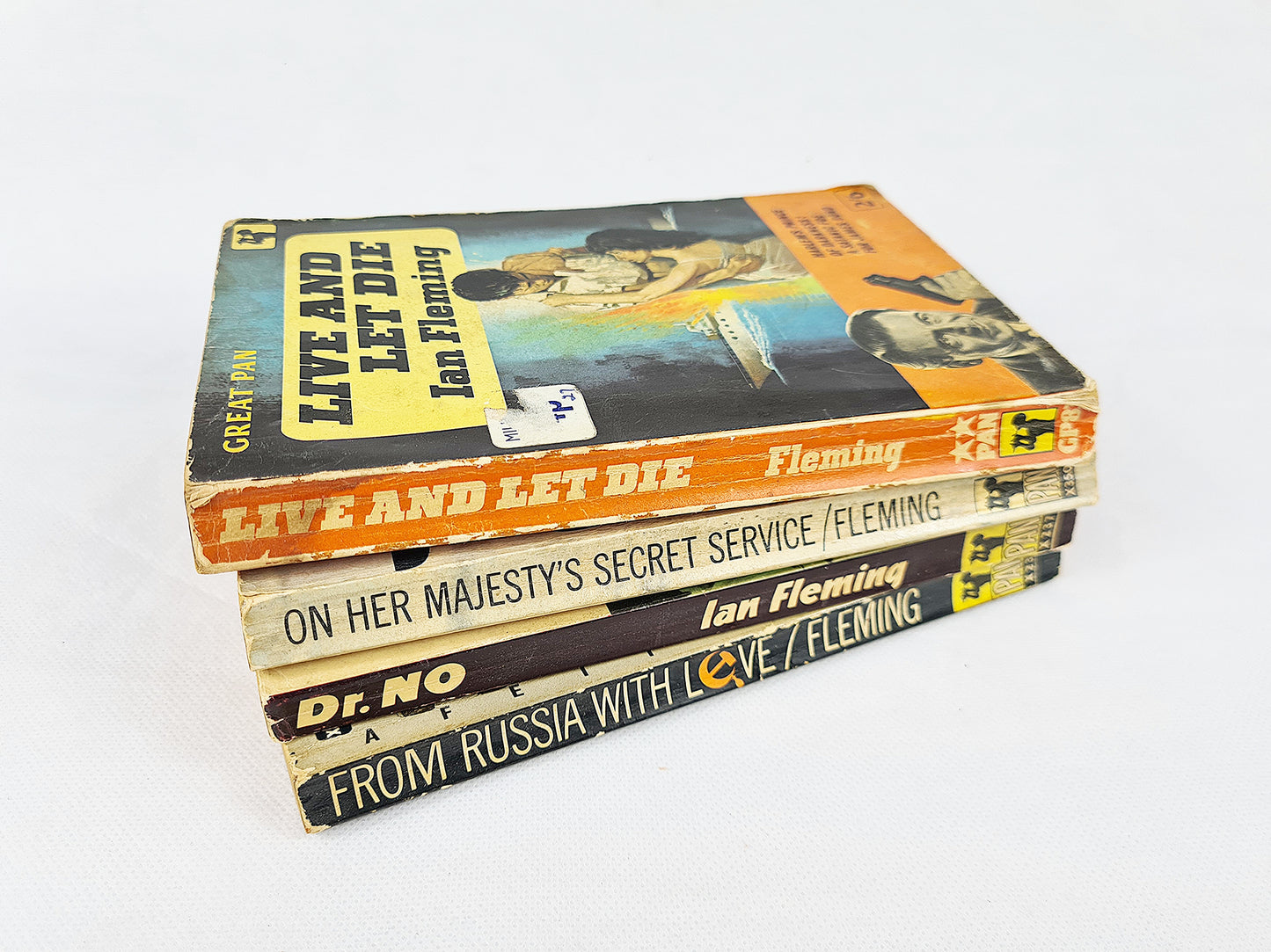 James Bond Books, Set Of Four