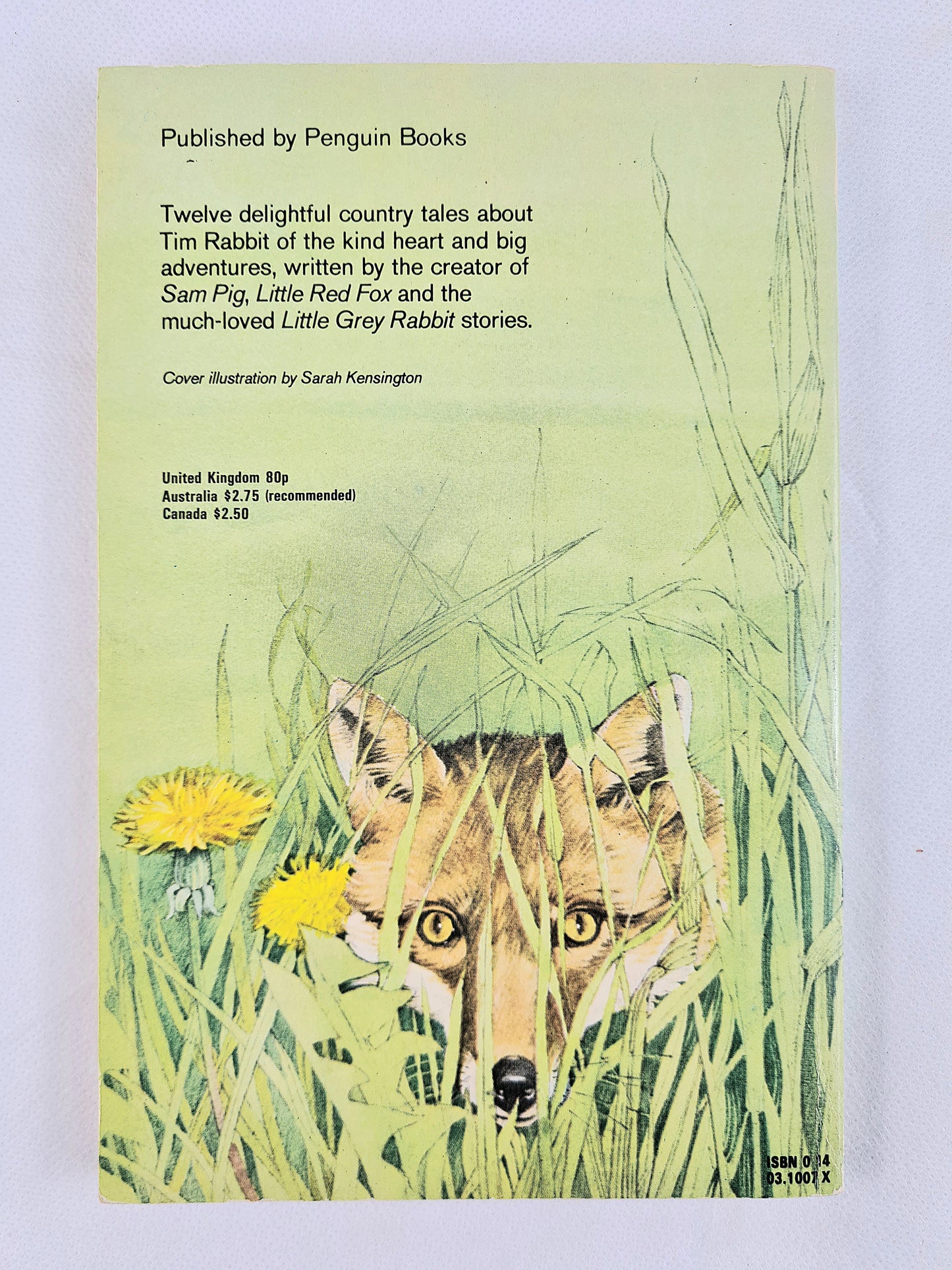 Adventures Of Tim Rabbit by Alison Uttley. Old Children's book. Puffin Books