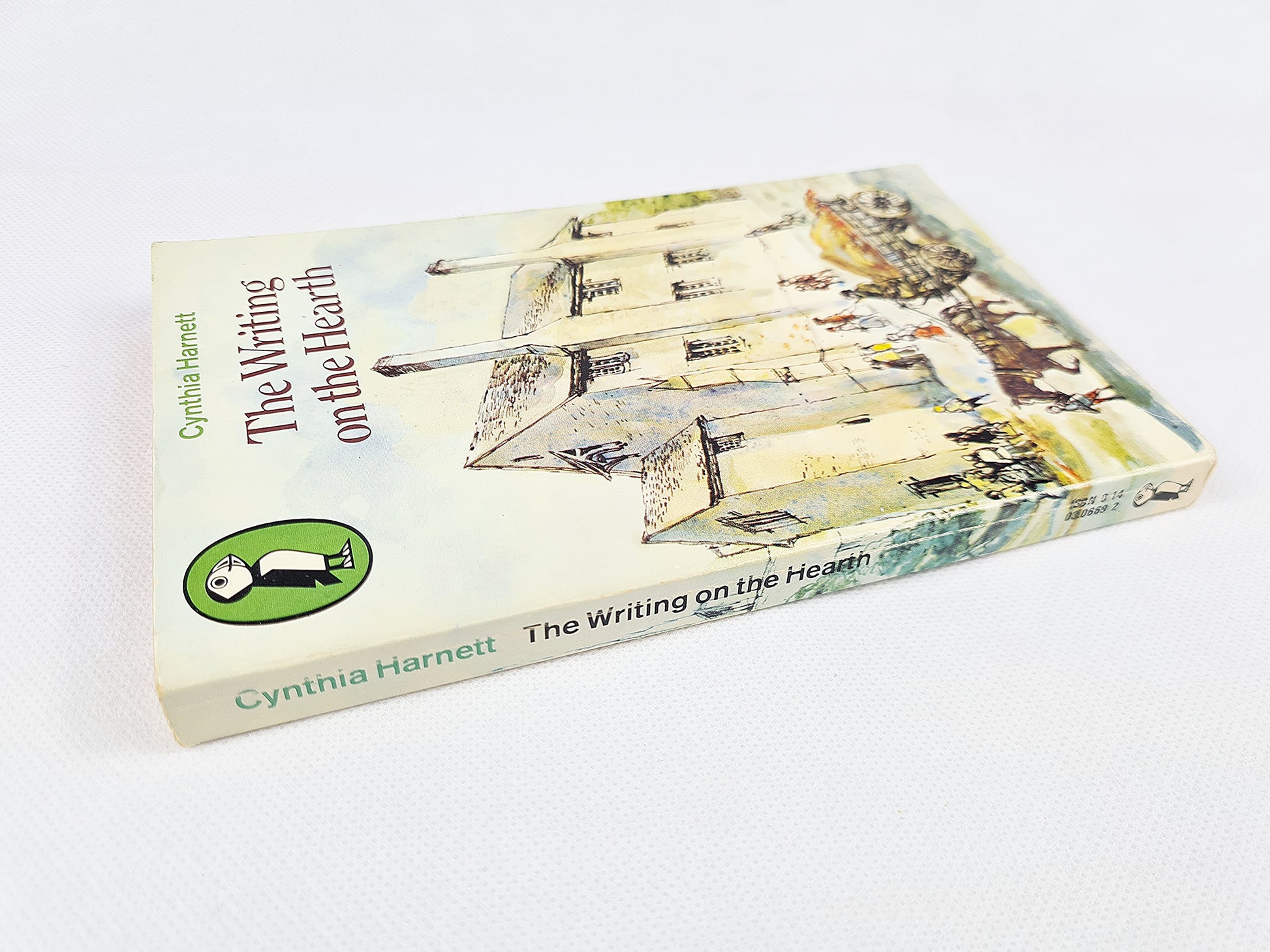 Vintage puffin book, the writing on the hearth 