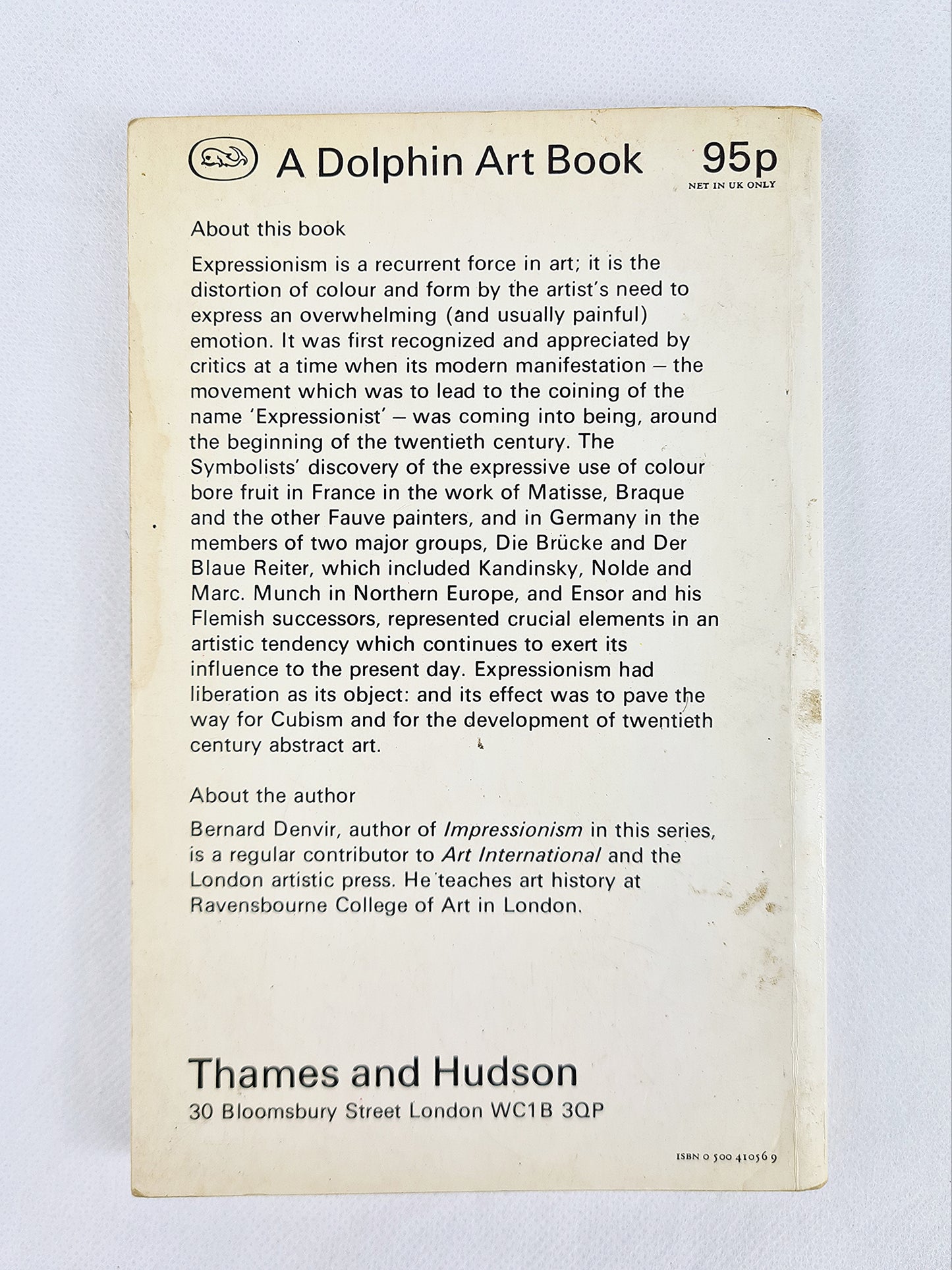 Fauvism And Expressionism, Bernard Denvir