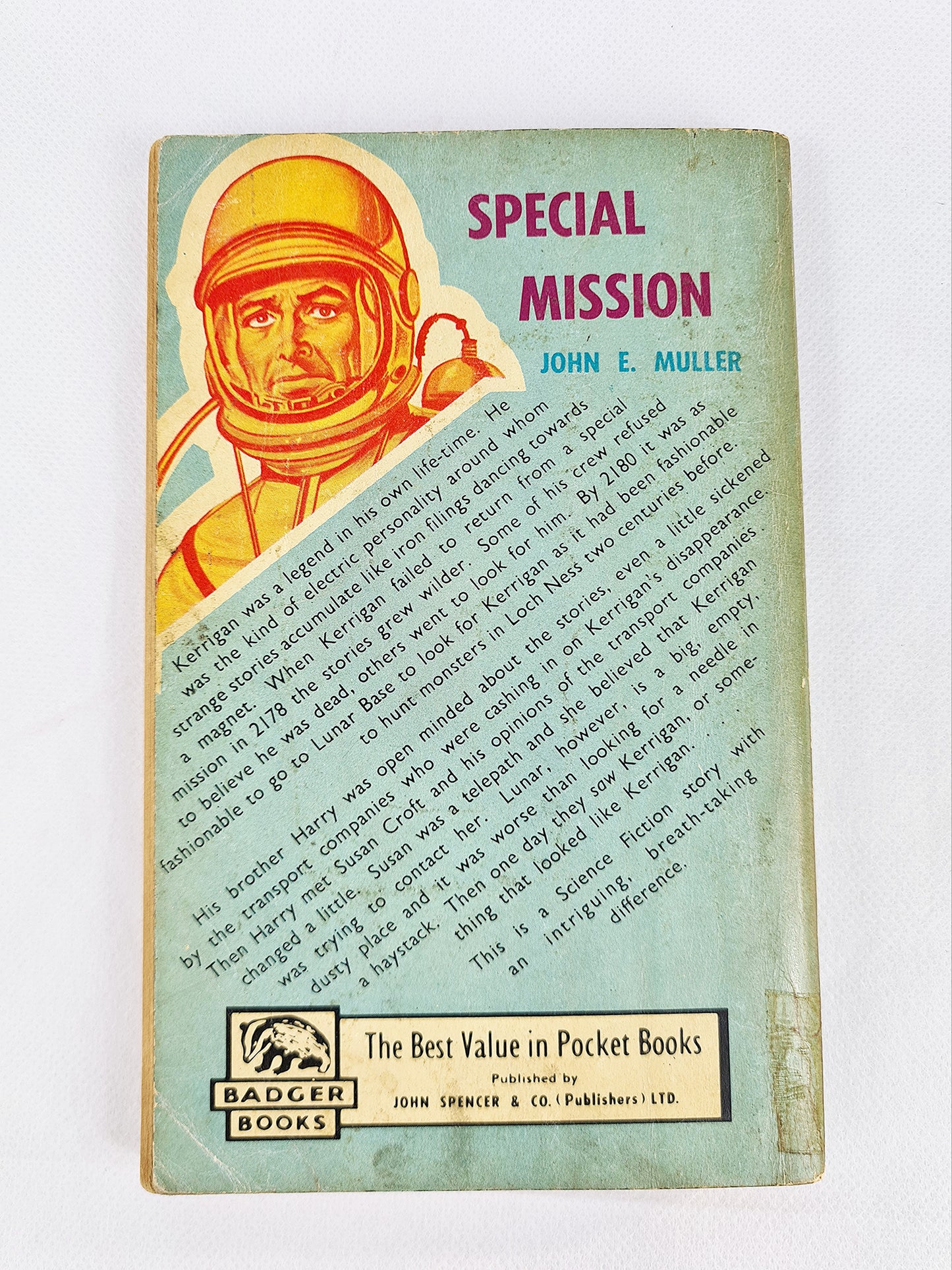 John E. Muller, Special Mission