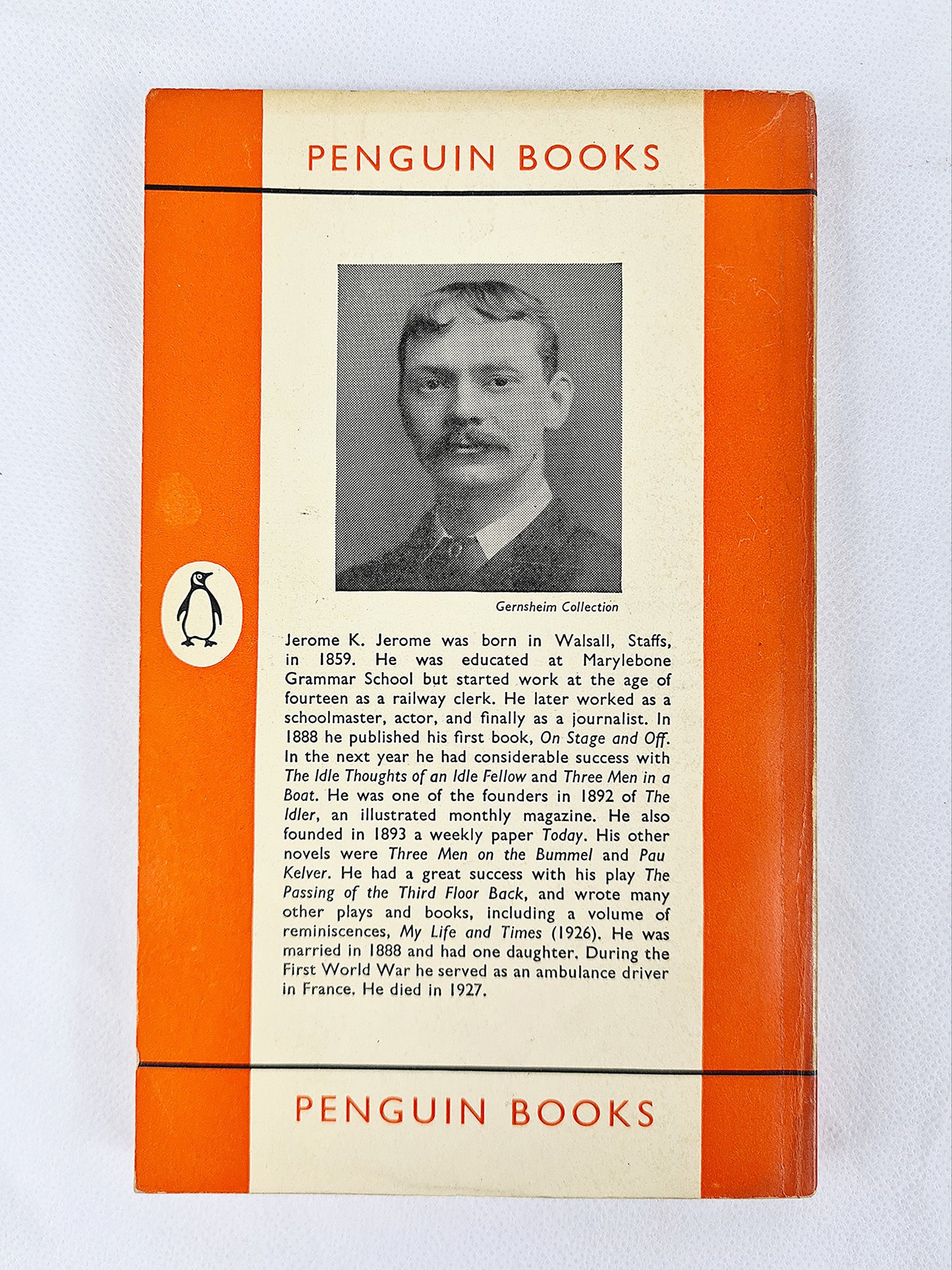Three Men In A Boat, Jerome K Jerome