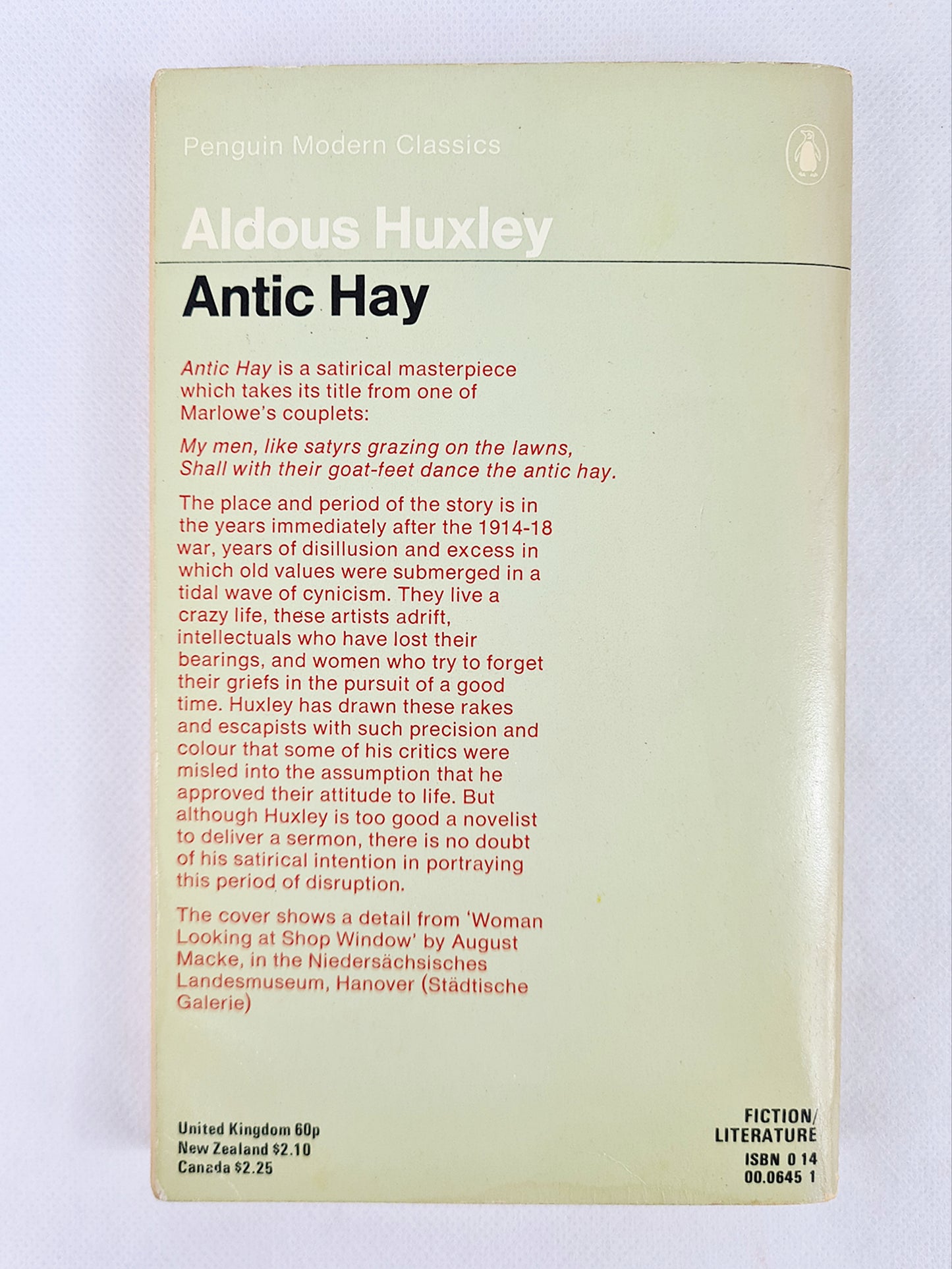 Antic Hay, Aldous Huxley